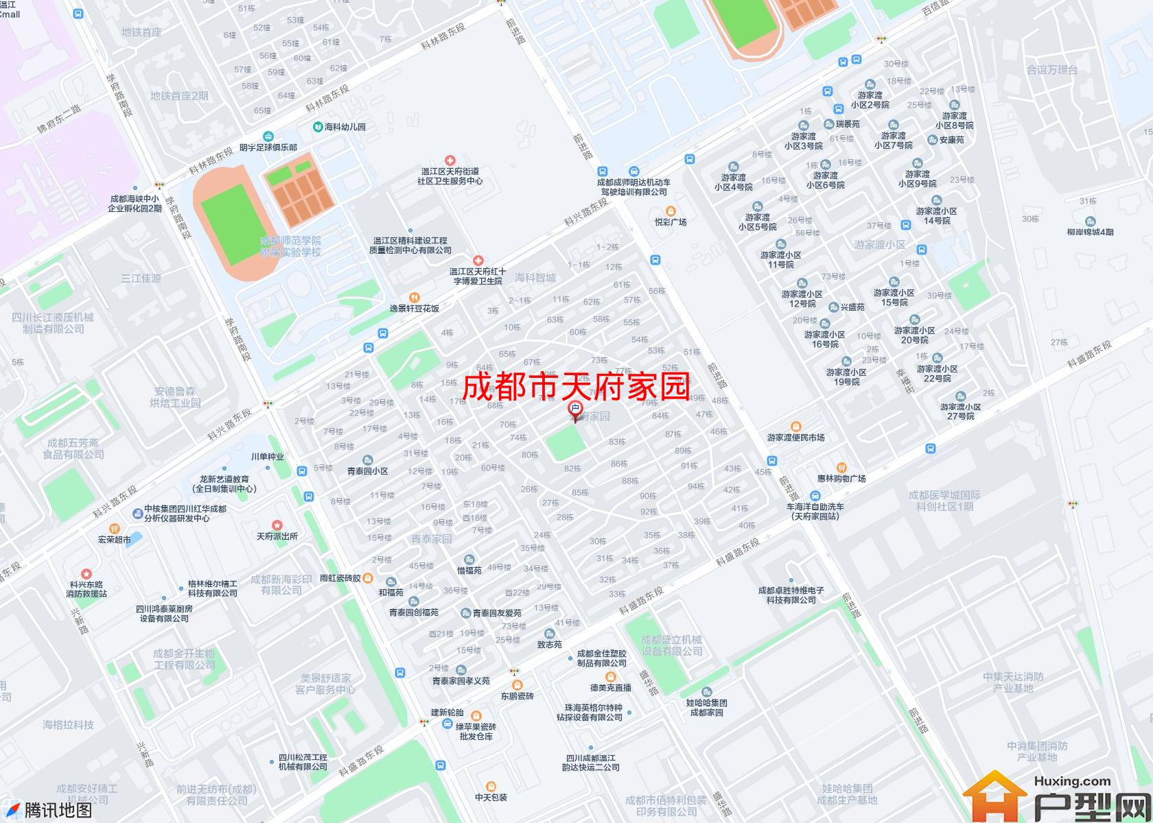 天府家园小区 - 户型网