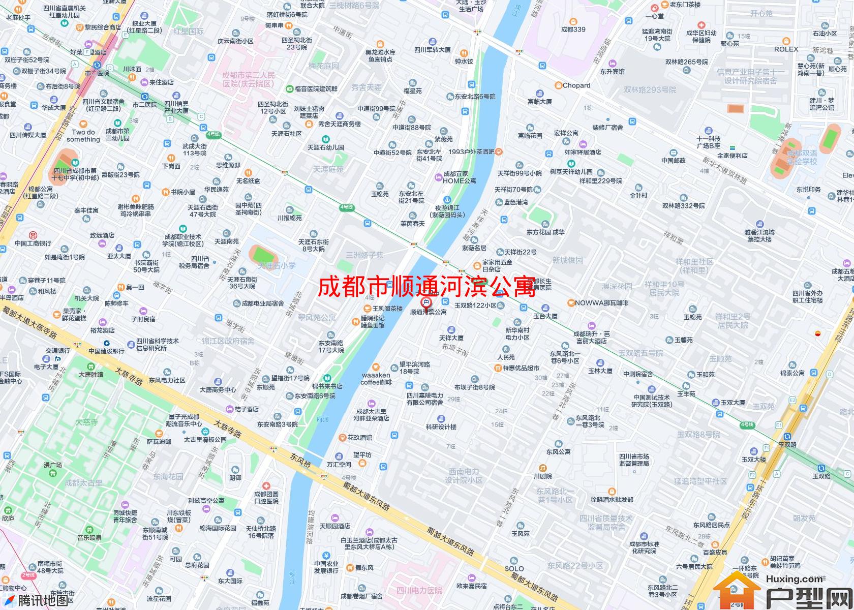 顺通河滨公寓小区 - 户型网