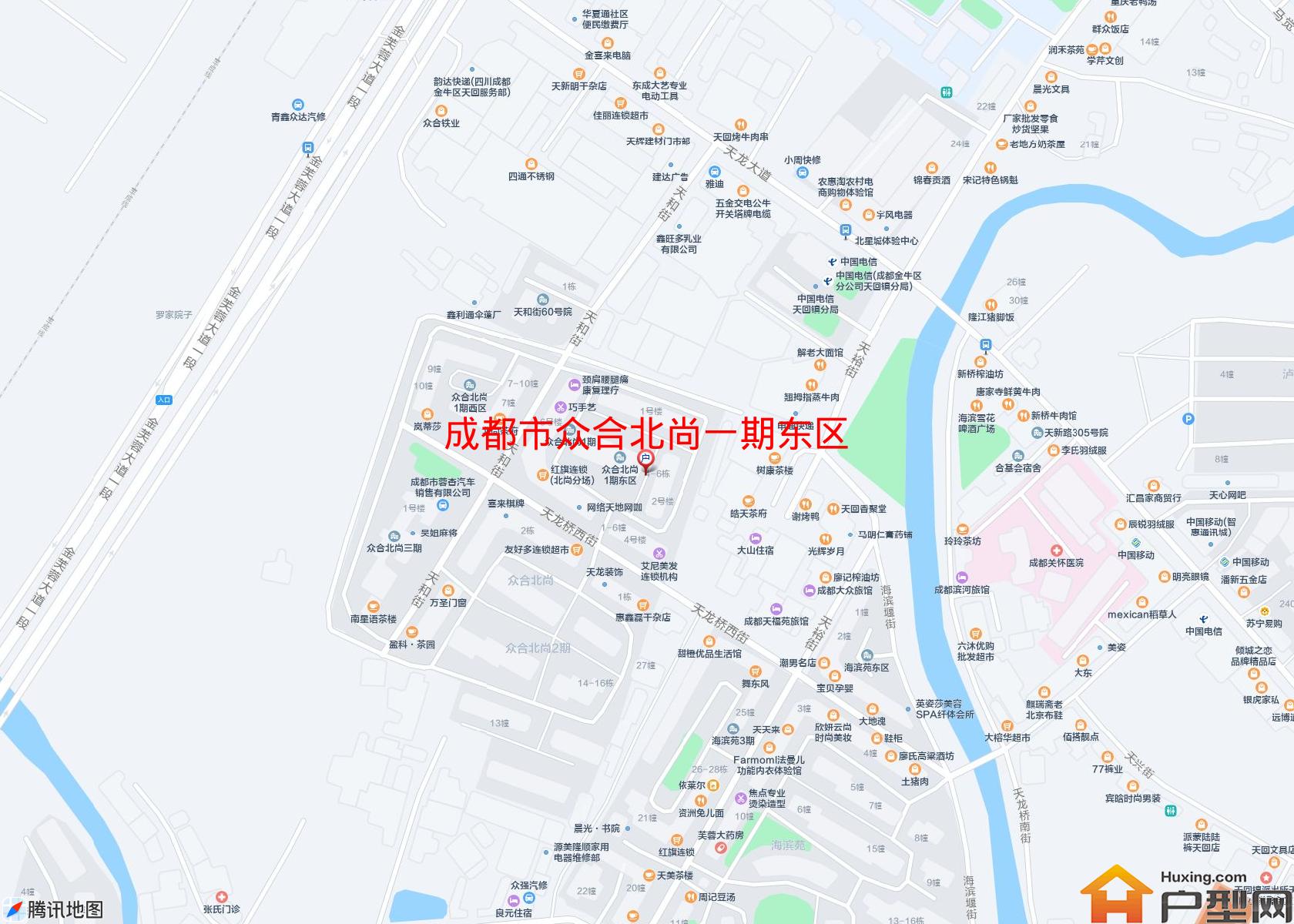 众合北尚一期东区小区 - 户型网