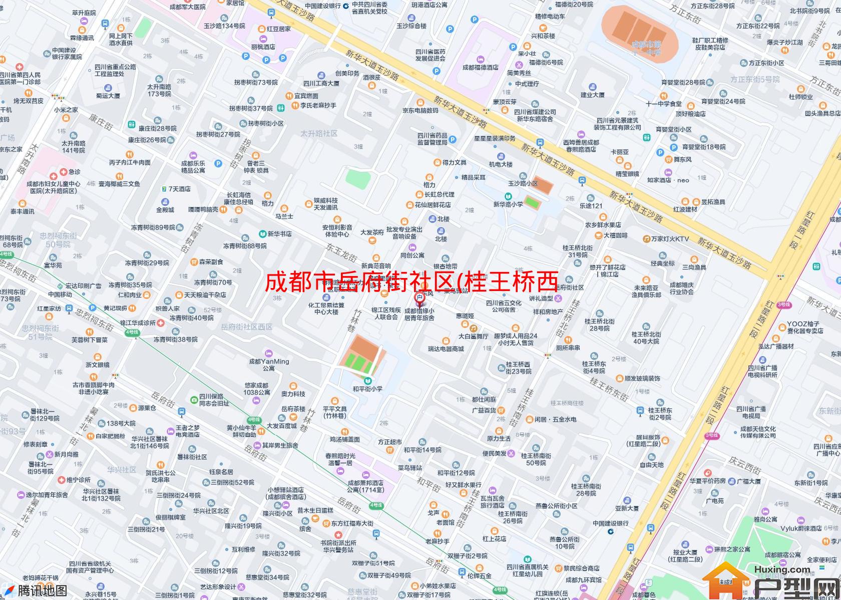 岳府街社区(桂王桥西街)小区 - 户型网