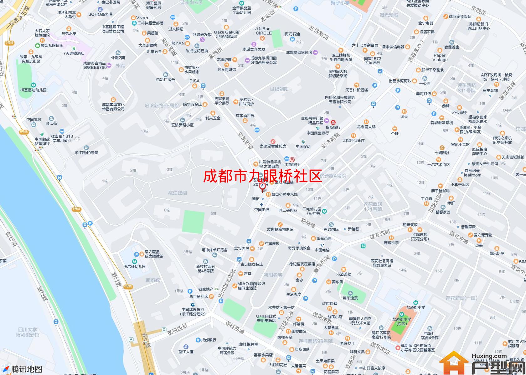 九眼桥社区小区 - 户型网