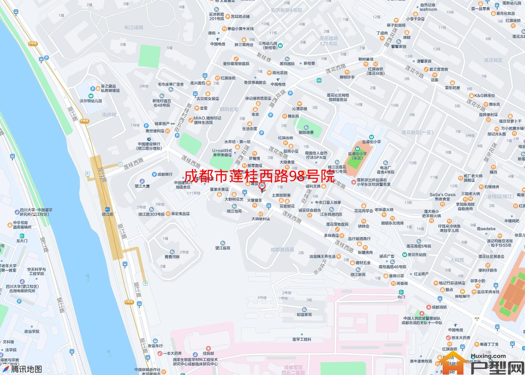 莲桂西路98号院小区 - 户型网