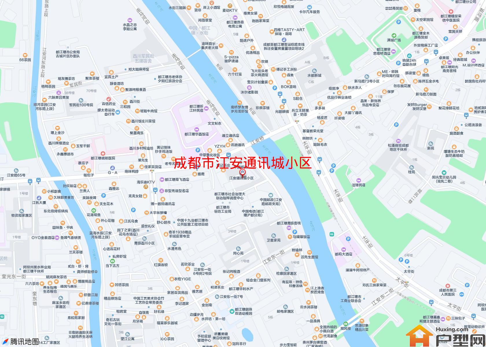江安通讯城小区小区 - 户型网