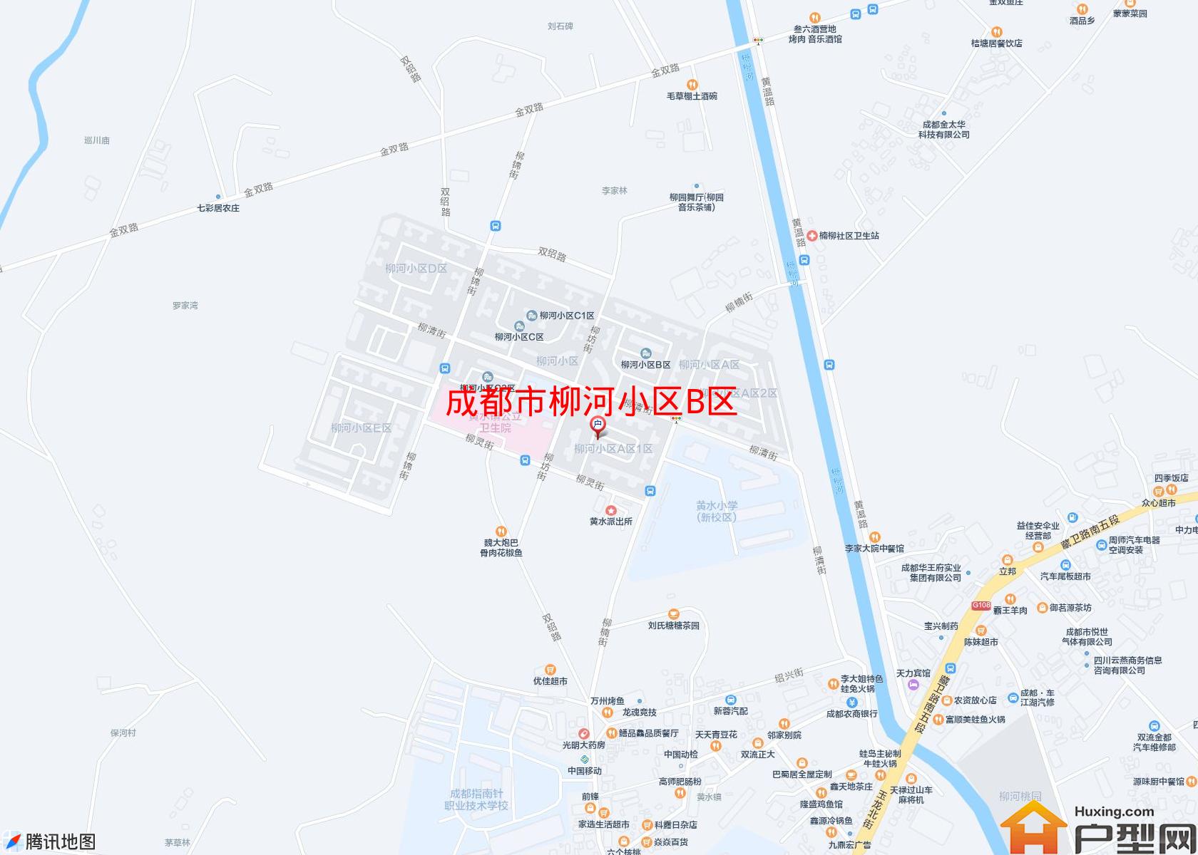 柳河小区B区小区 - 户型网