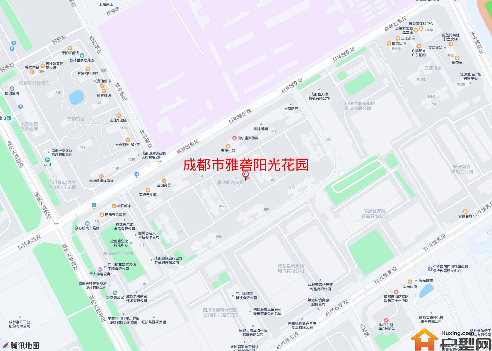 雅砻阳光花园小区 - 户型网