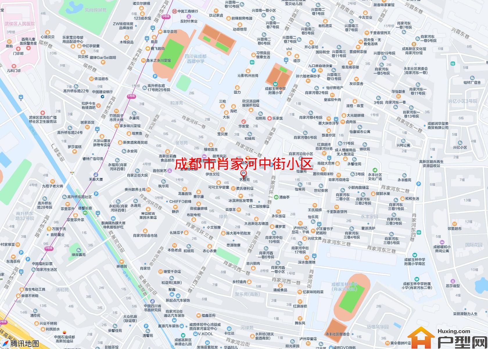 肖家河中街小区小区 - 户型网