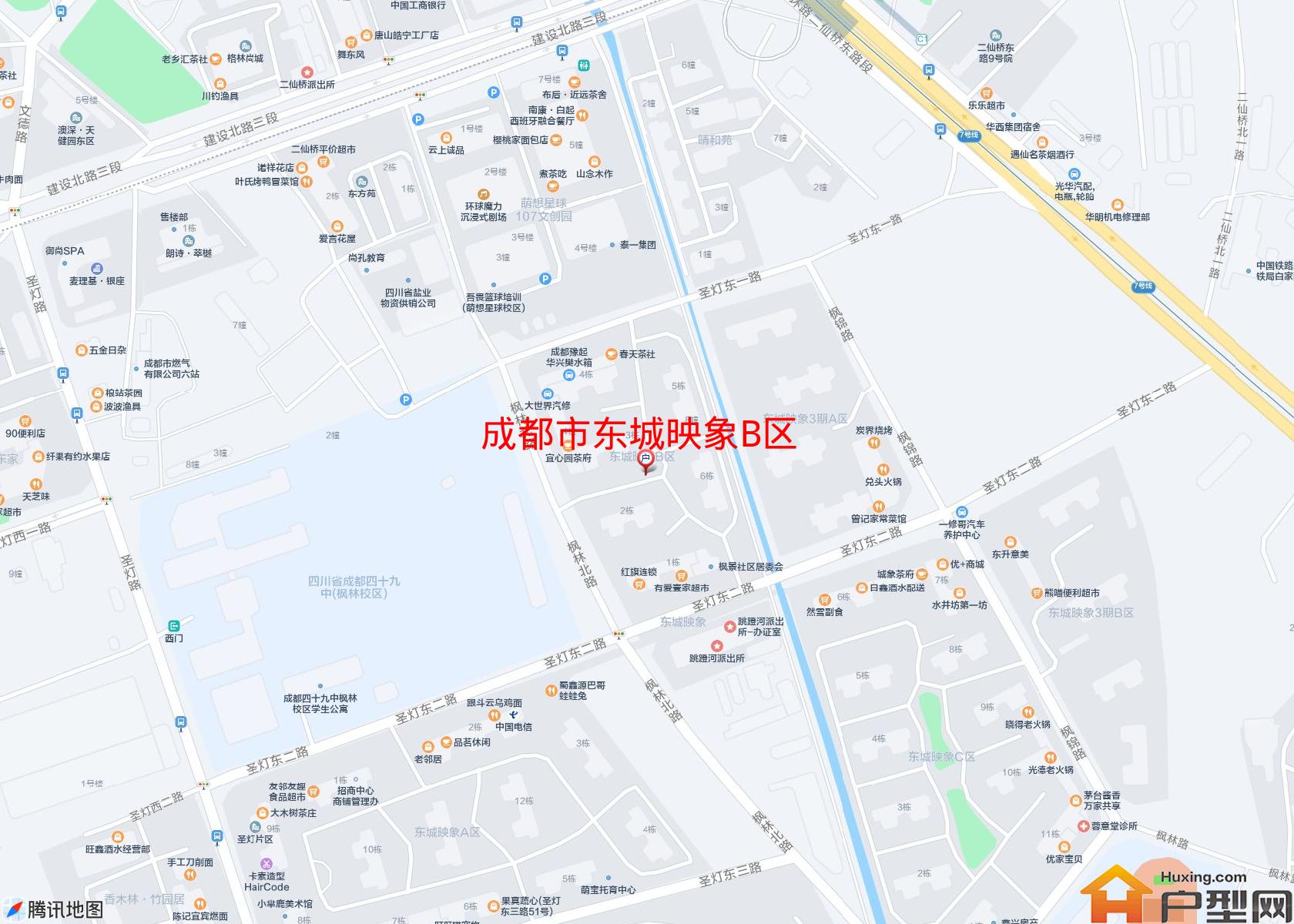 东城映象B区小区 - 户型网