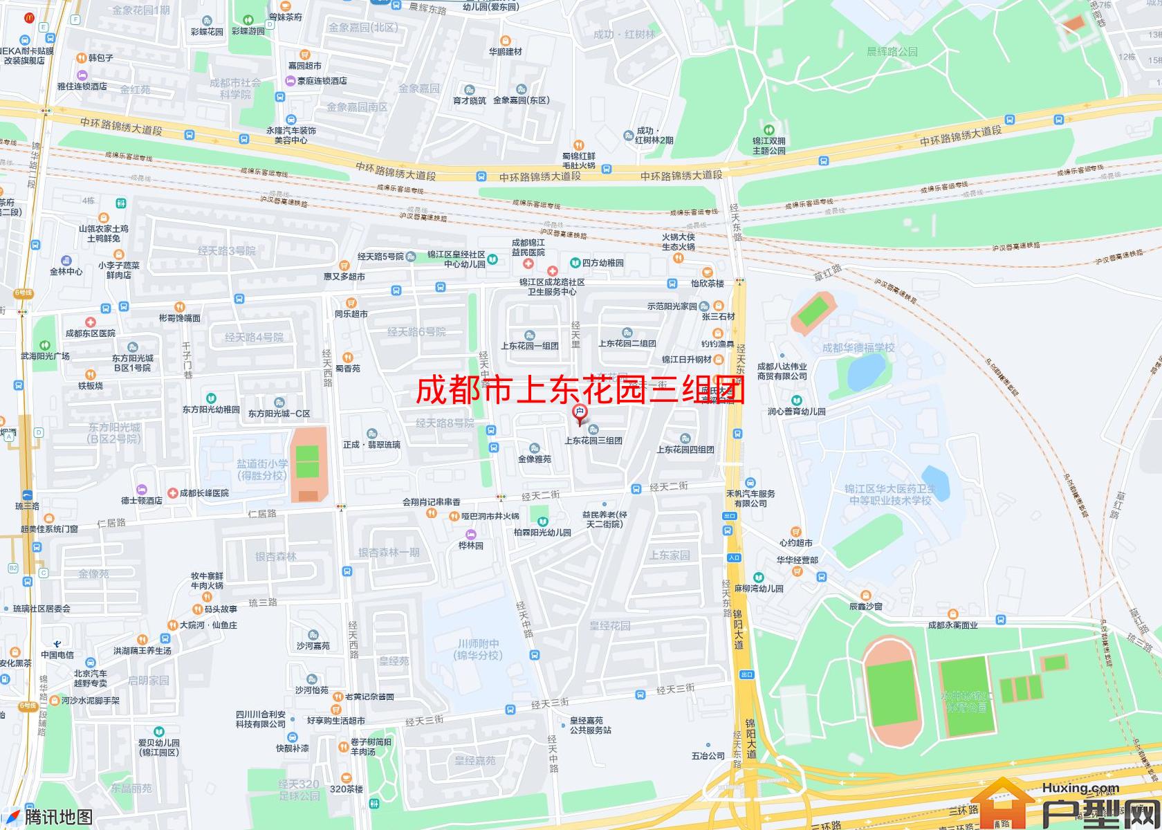 上东花园三组团小区 - 户型网