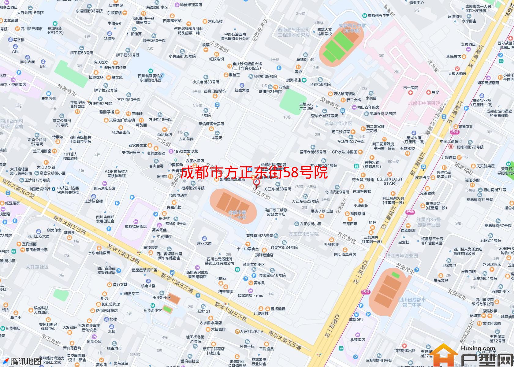 方正东街58号院小区 - 户型网