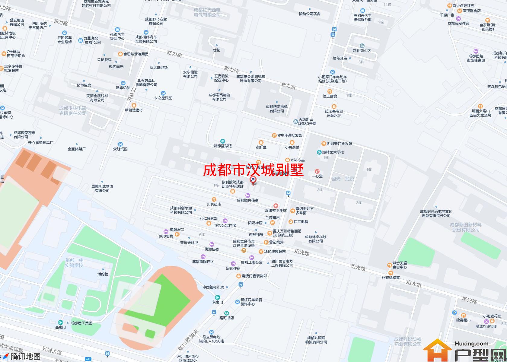 汉城别墅小区 - 户型网