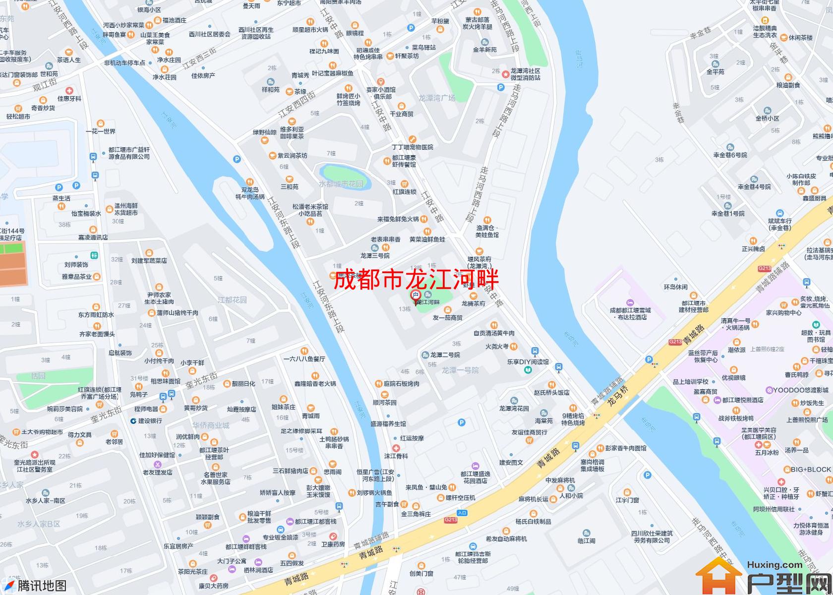 龙江河畔小区 - 户型网