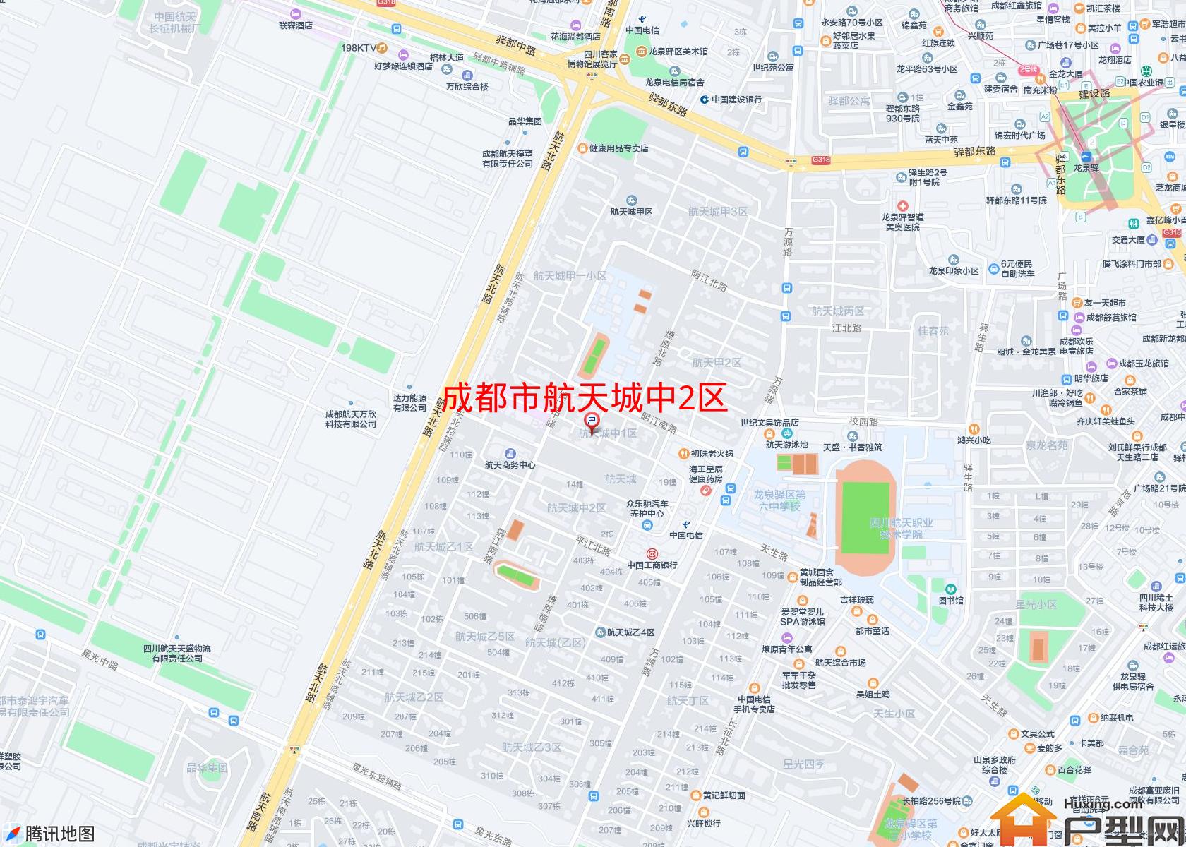 航天城中2区小区 - 户型网