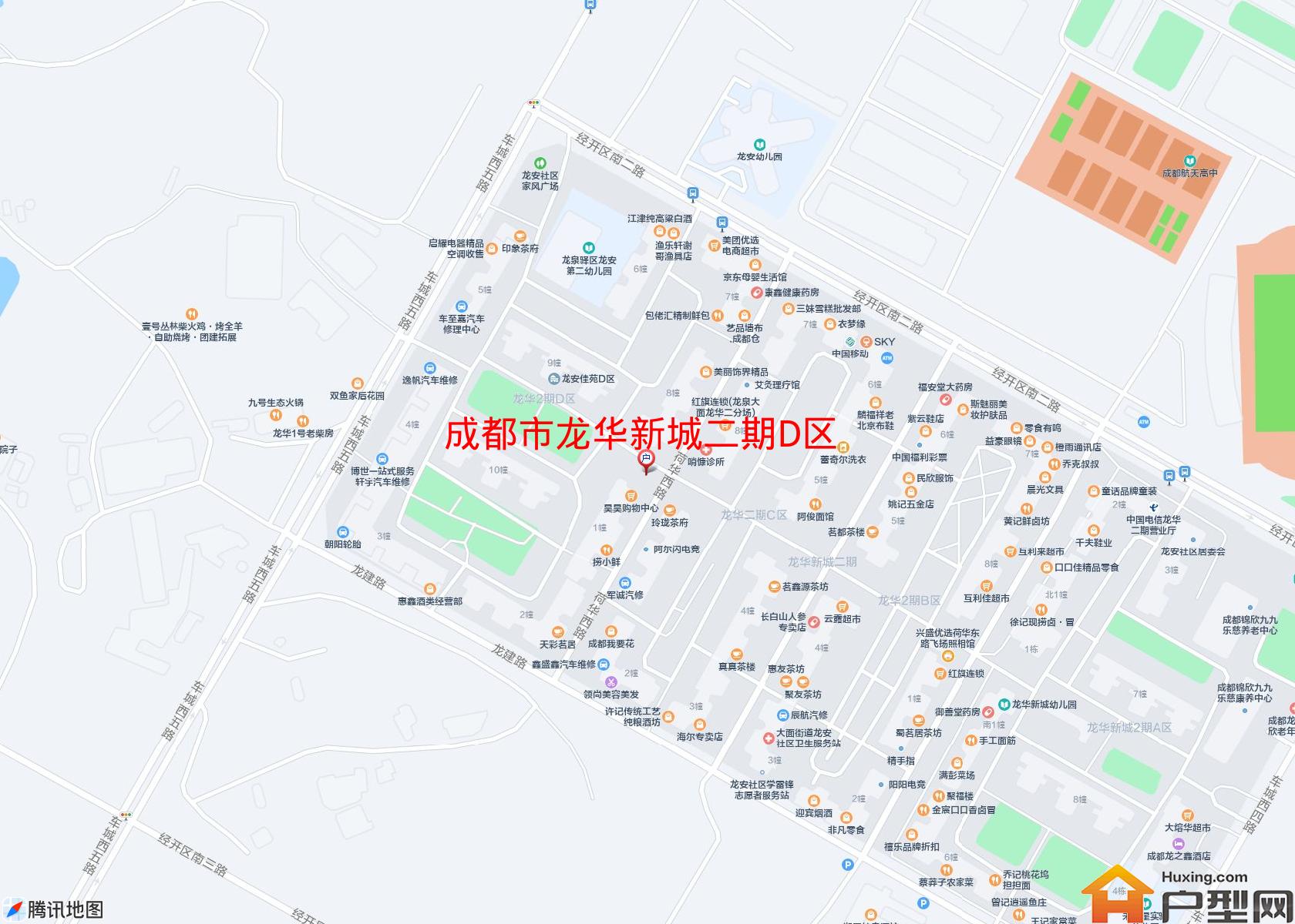 龙华新城二期D区小区 - 户型网