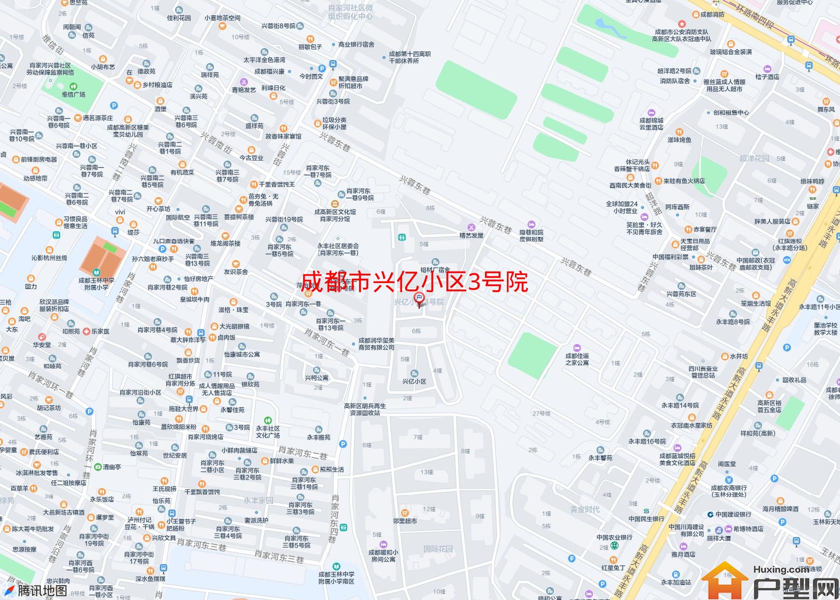 兴亿小区3号院小区 - 户型网