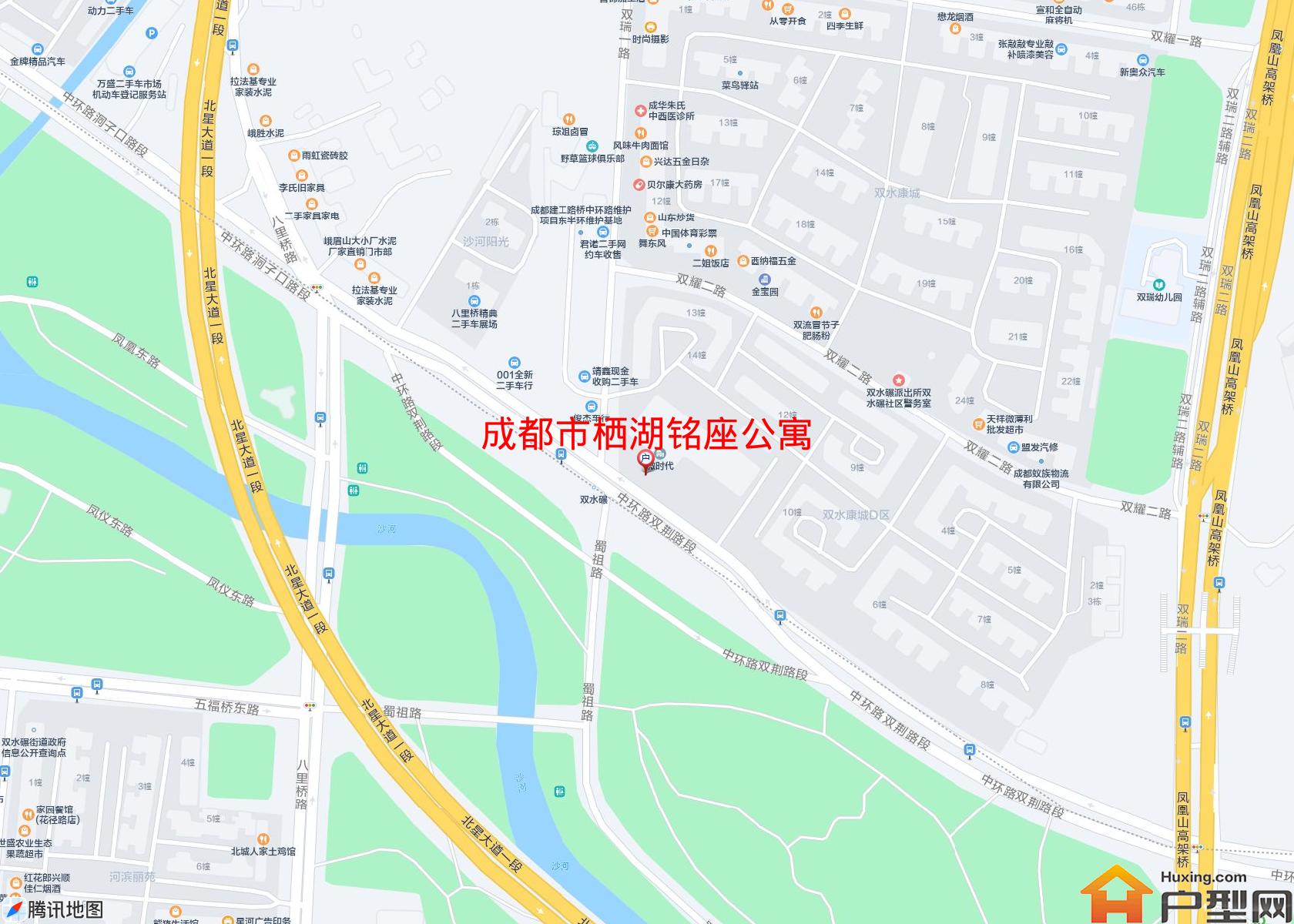 栖湖铭座公寓小区 - 户型网