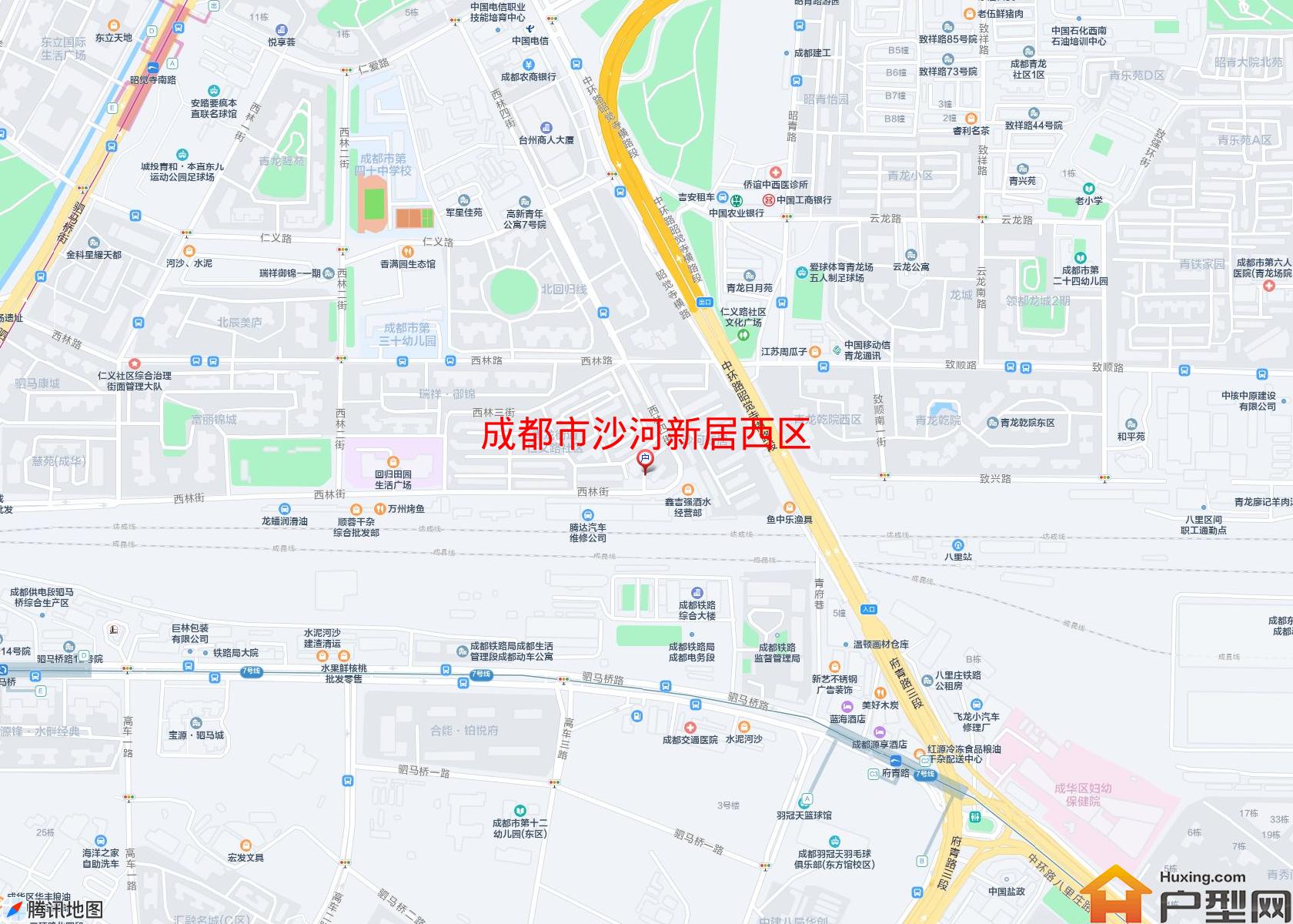 沙河新居西区小区 - 户型网