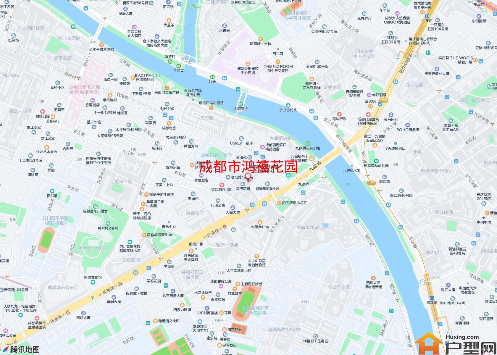 鸿禧花园小区 - 户型网
