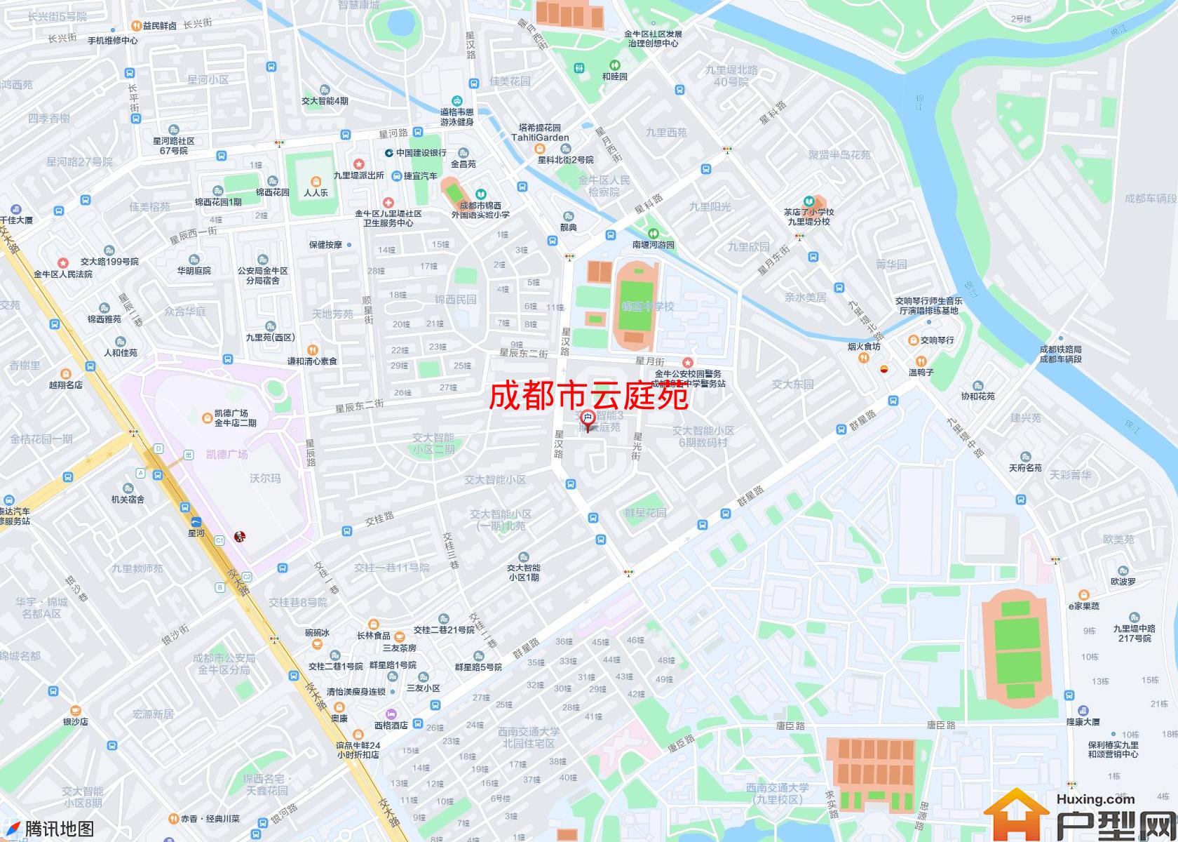 云庭苑小区 - 户型网 云庭苑小区 - 户型网