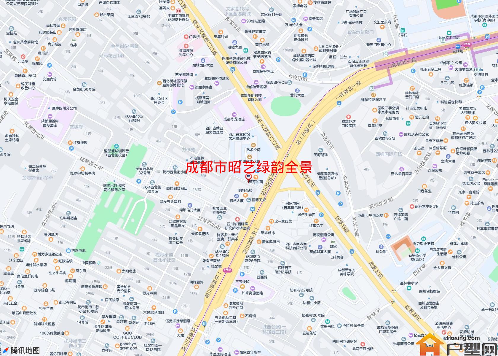 昭艺绿韵全景小区 - 户型网