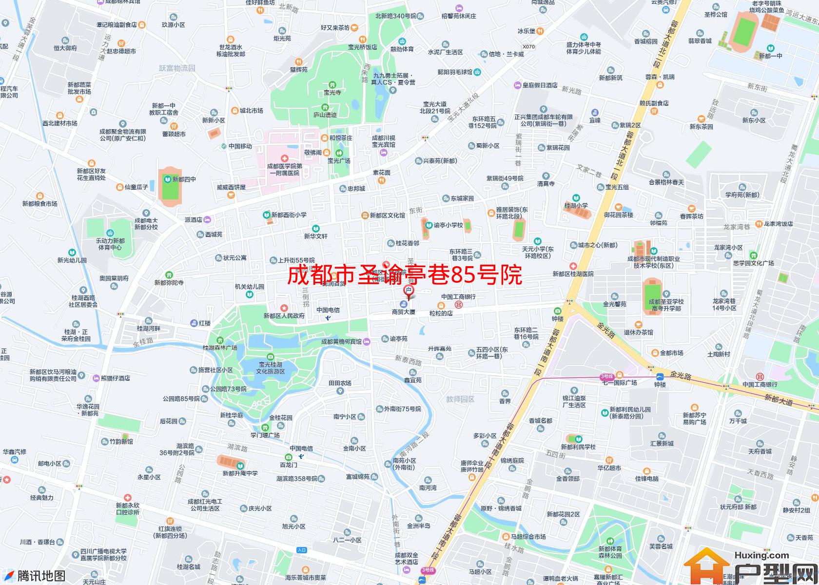 圣谕亭巷85号院小区 - 户型网