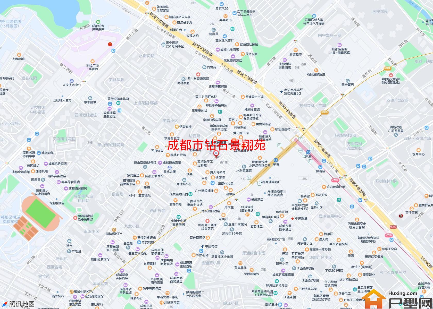 钻石景翔苑小区 - 户型网