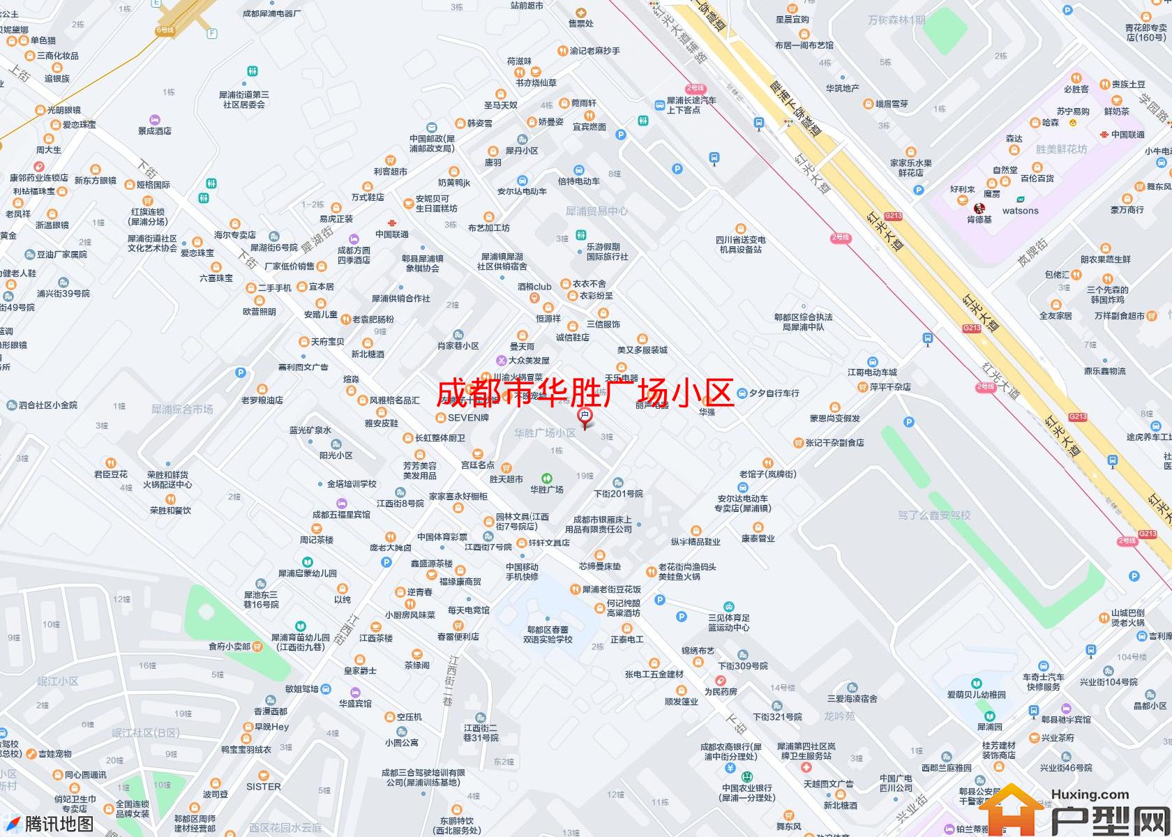 华胜广场小区小区 - 户型网