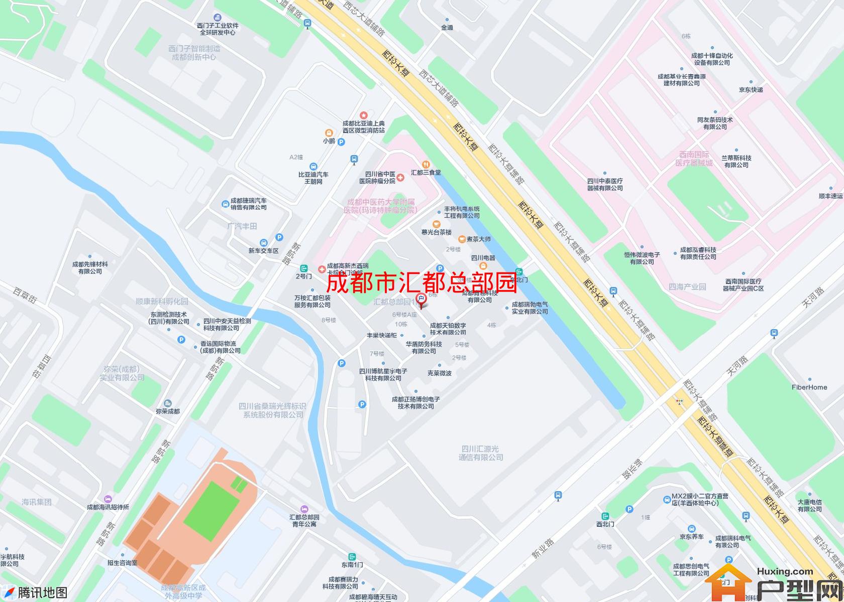 汇都总部园小区 - 户型网