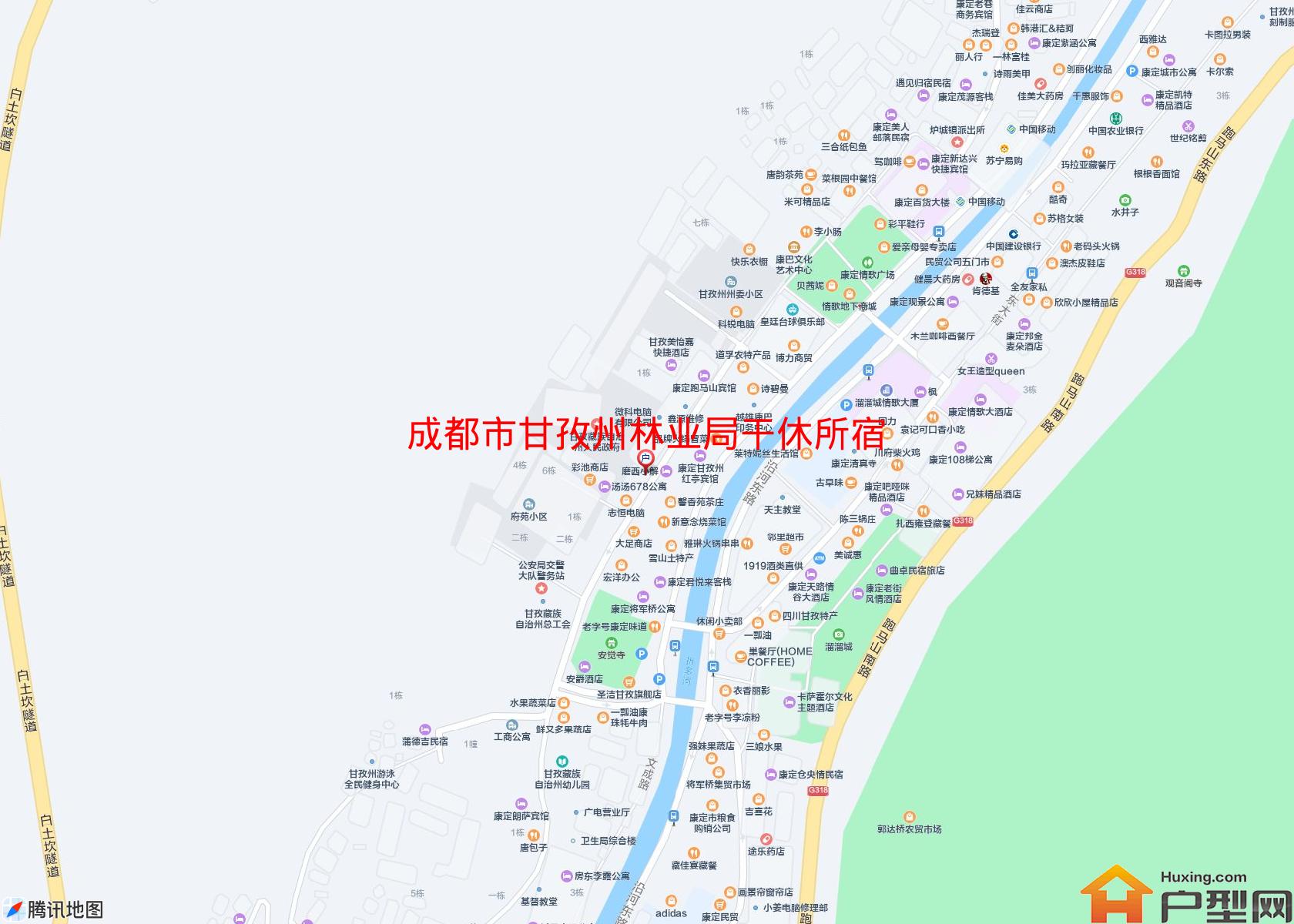 甘孜州林业局干休所宿舍小区 - 户型网