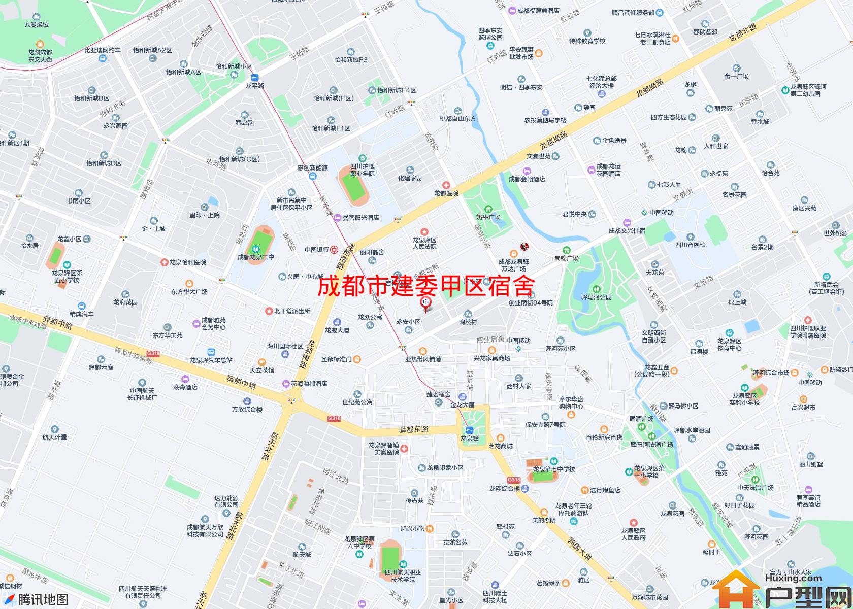 建委甲区宿舍小区 - 户型网