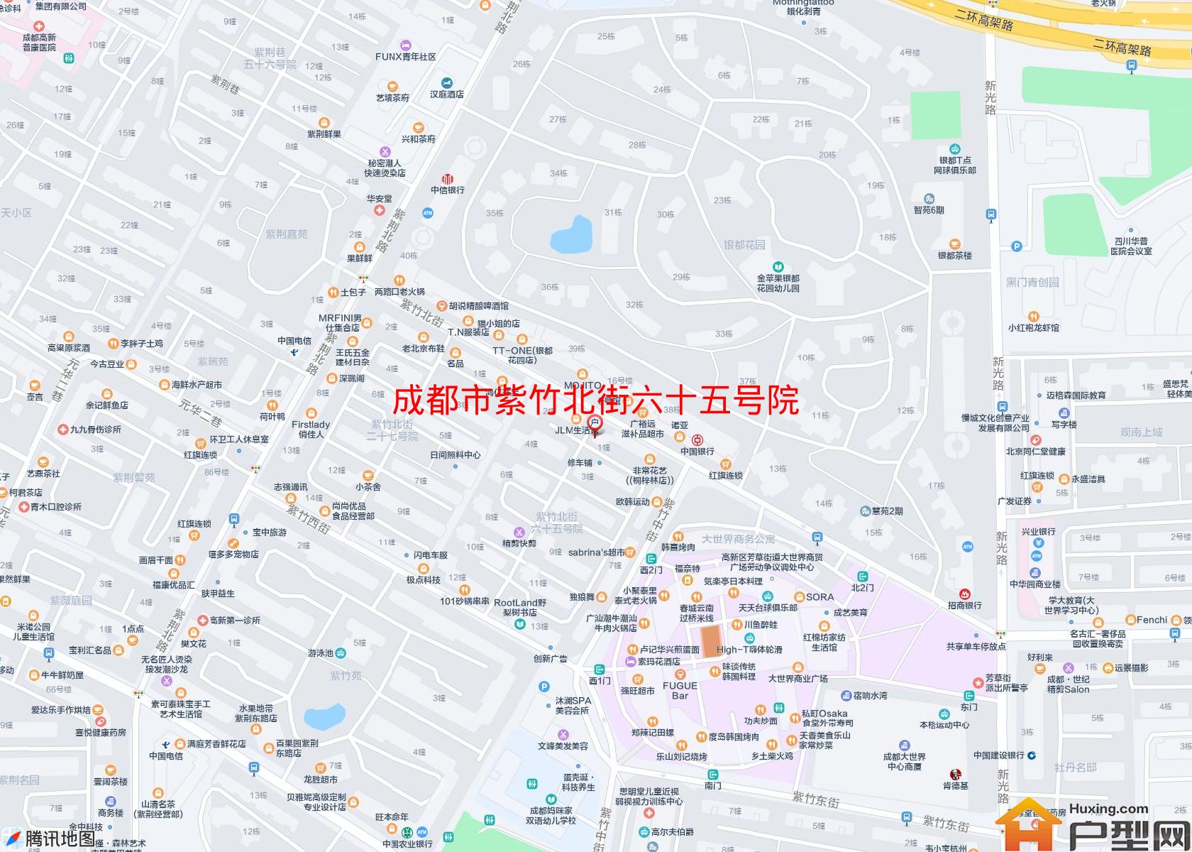 紫竹北街六十五号院小区 - 户型网