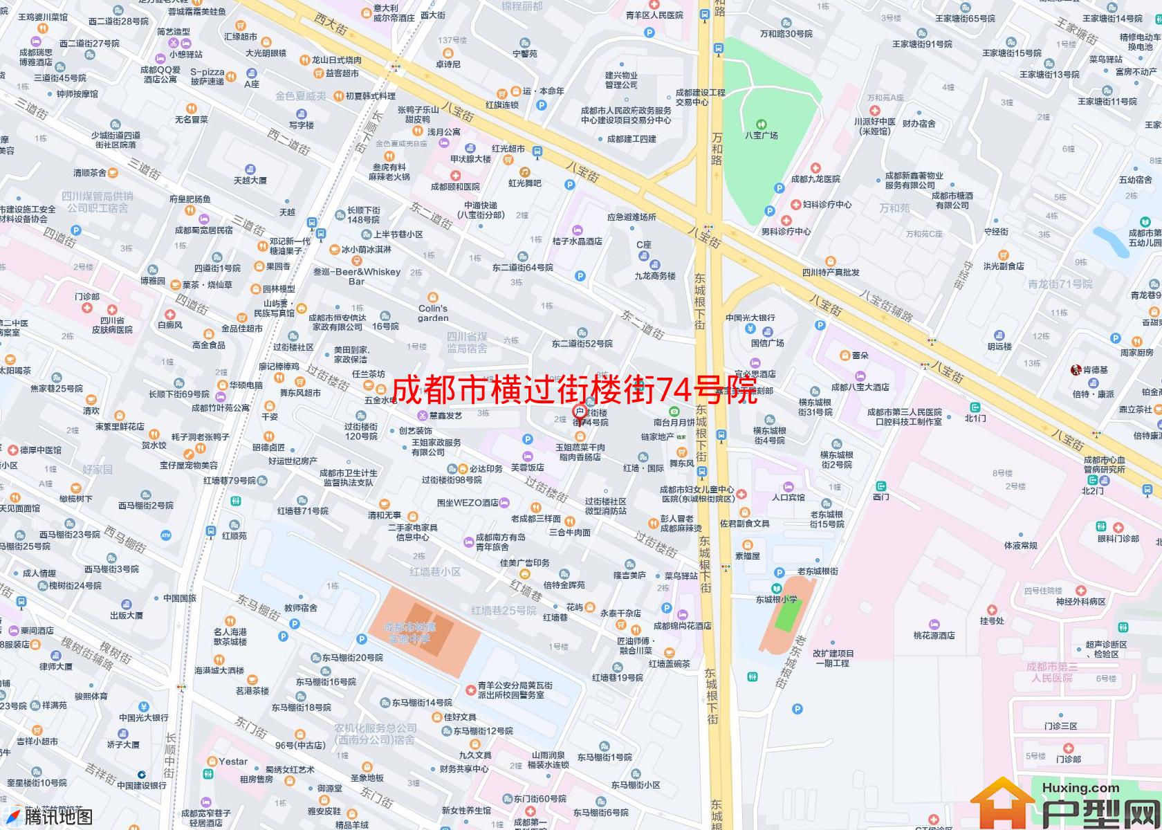 横过街楼街74号院小区 - 户型网