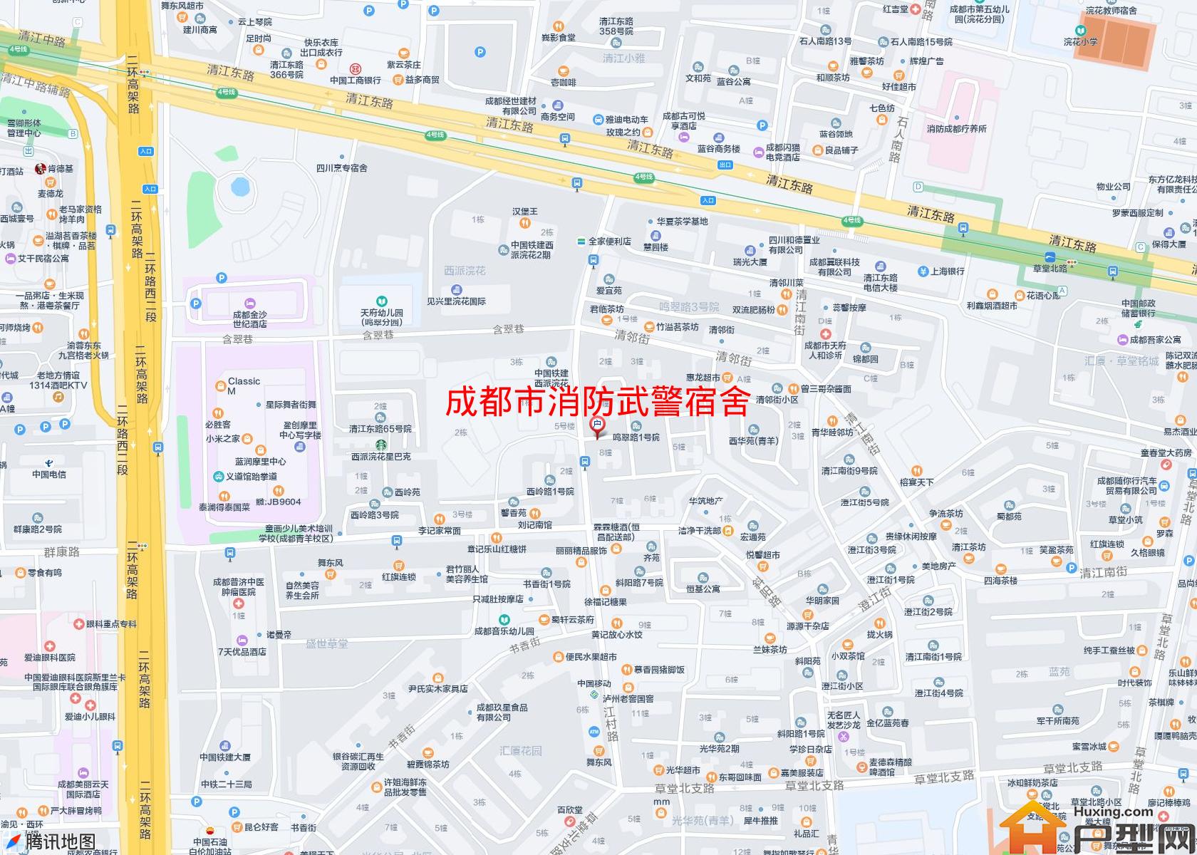 消防武警宿舍小区 - 户型网