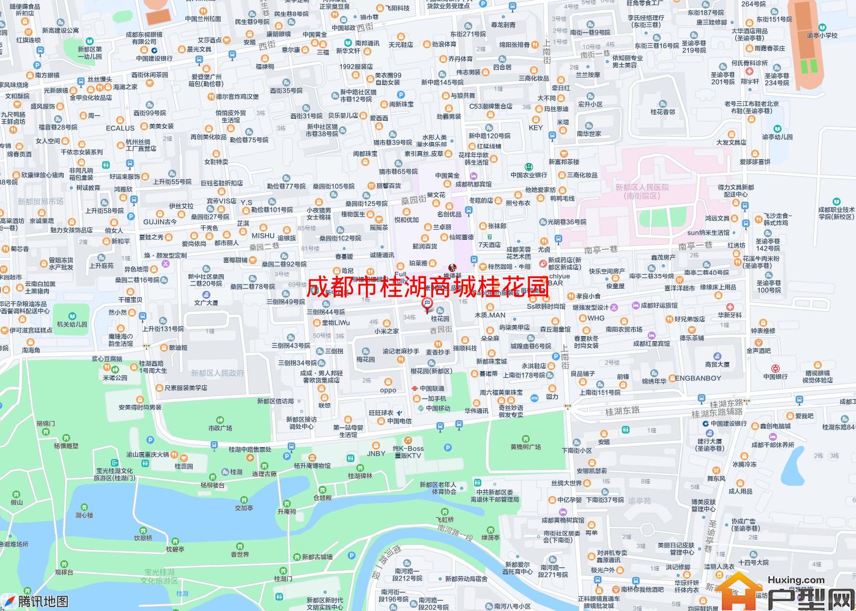 桂湖商城桂花园小区 - 户型网