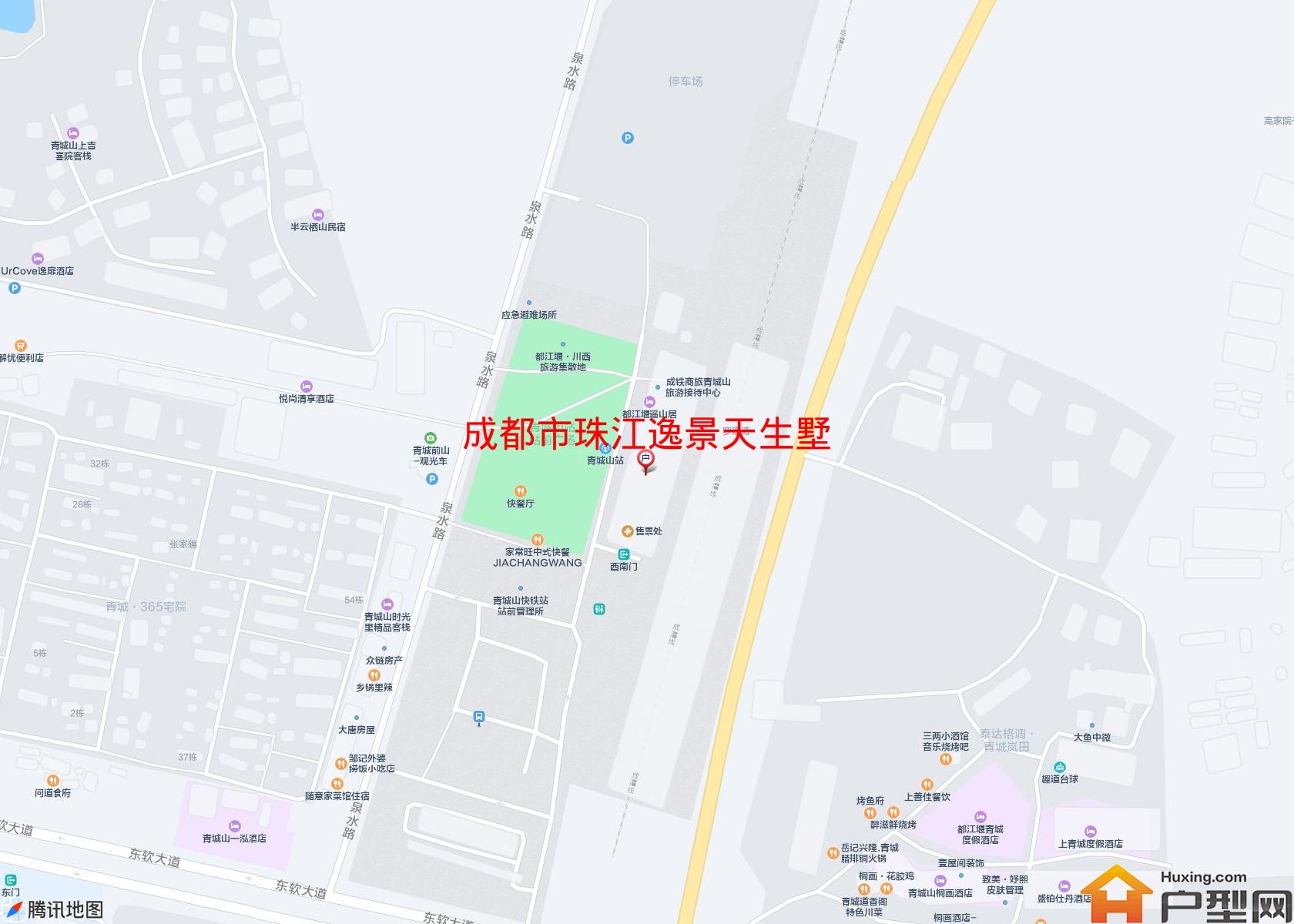 珠江逸景天生墅小区 - 户型网