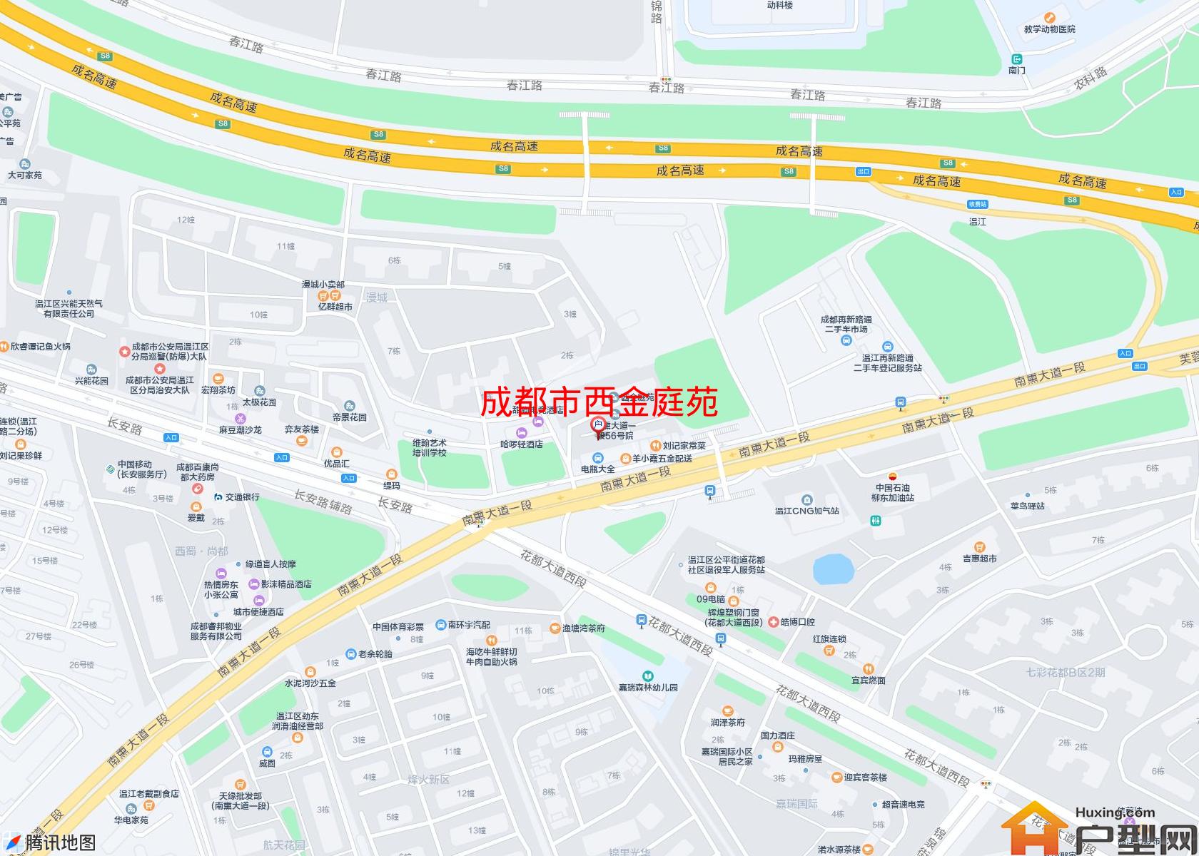 西金庭苑小区 - 户型网