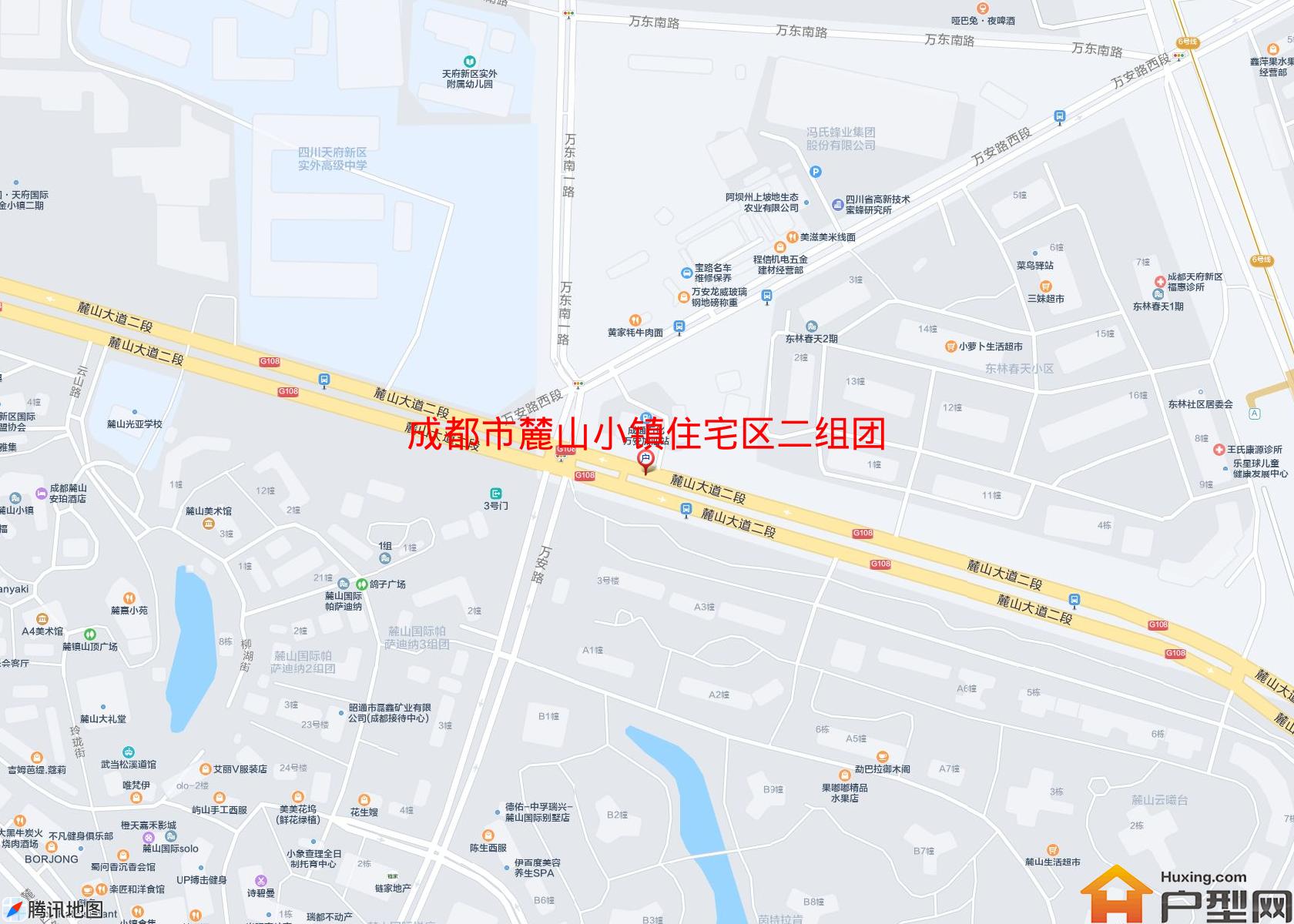 麓山小镇住宅区二组团小区 - 户型网