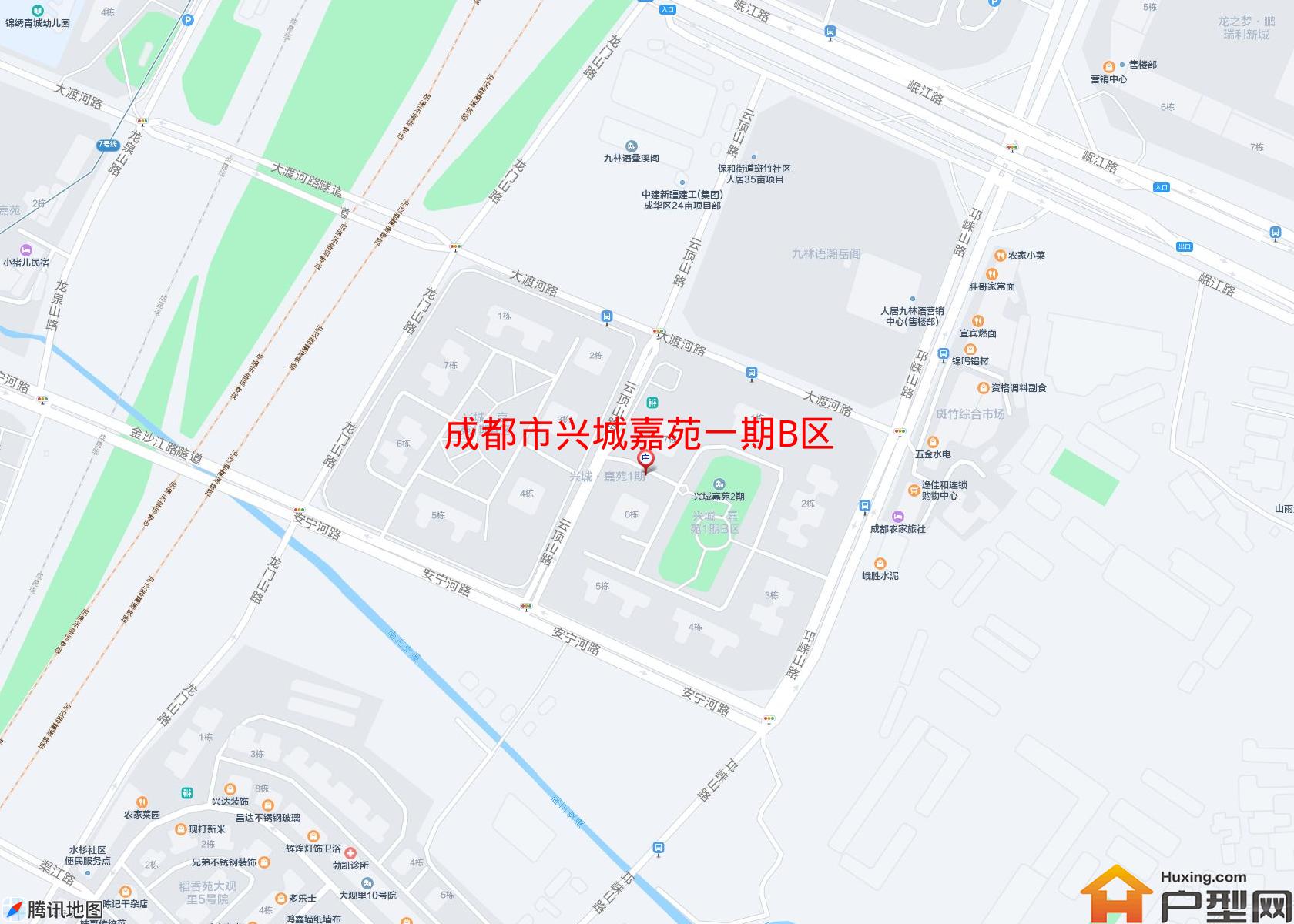 兴城嘉苑一期B区小区 - 户型网