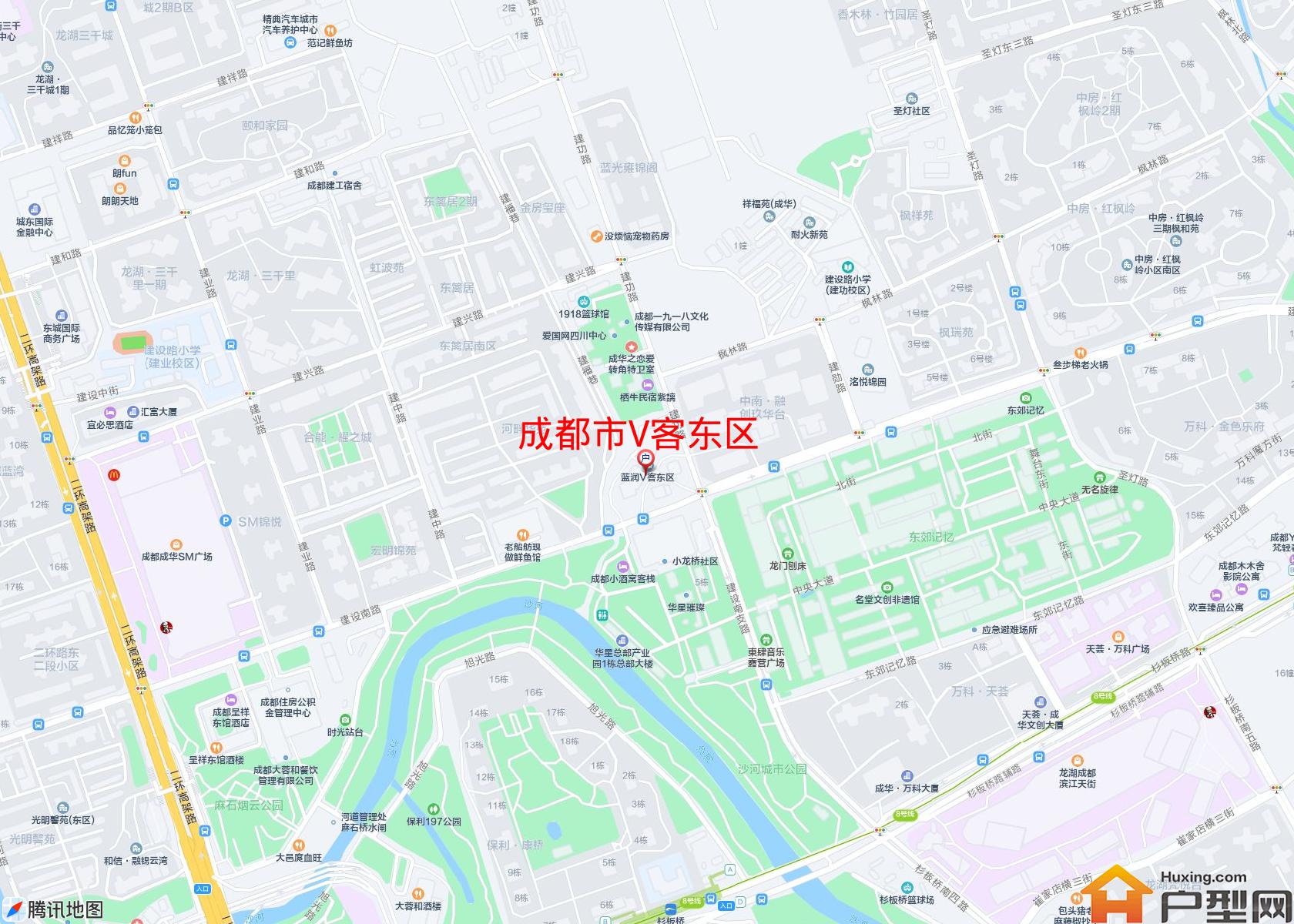 V客东区小区 - 户型网