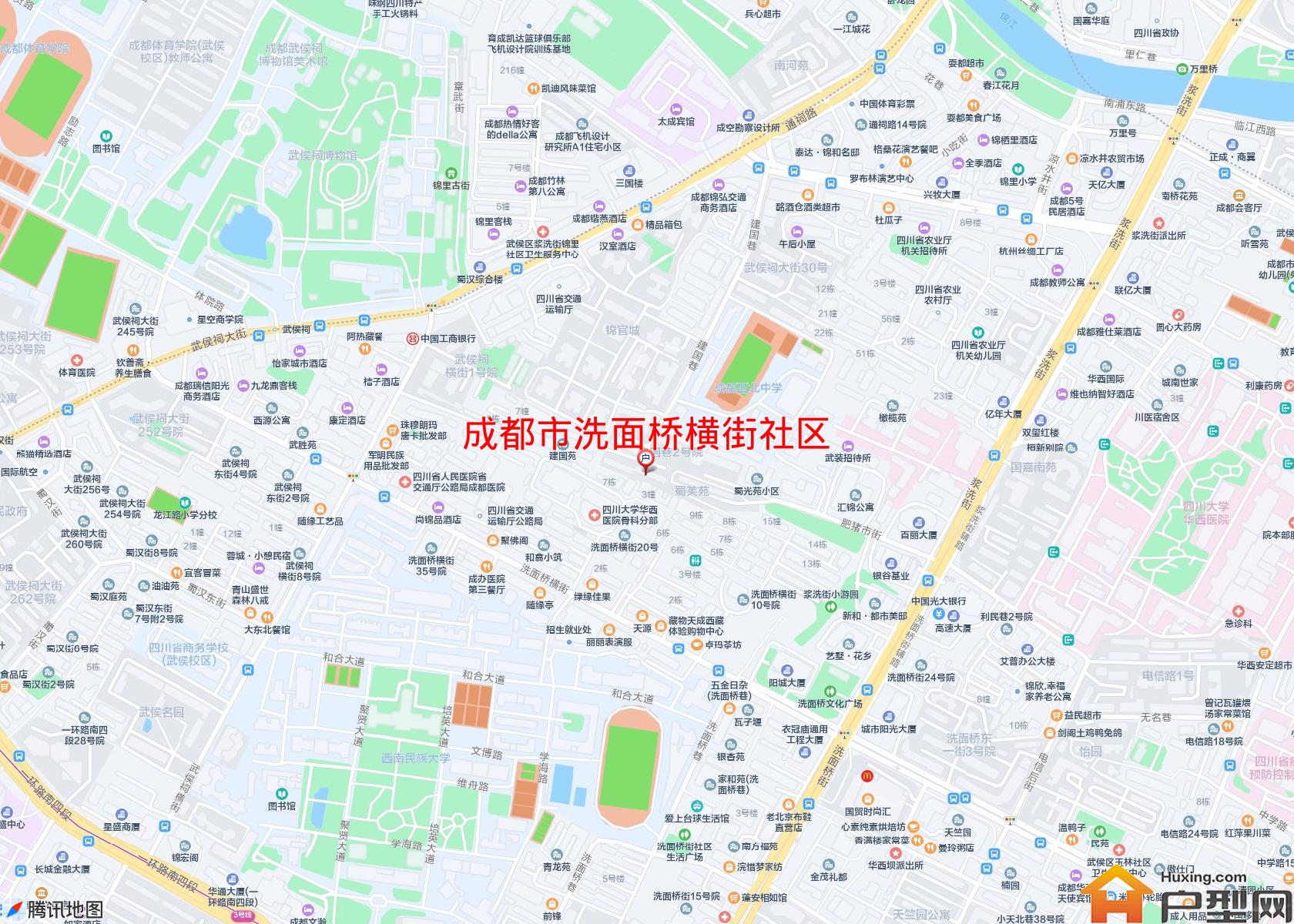 洗面桥横街社区小区 - 户型网