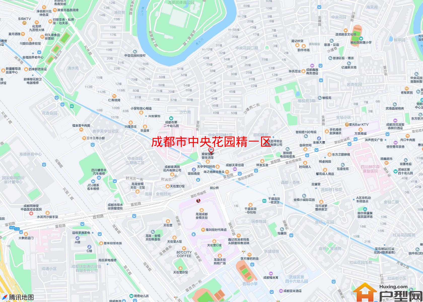 中央花园精一区小区 - 户型网