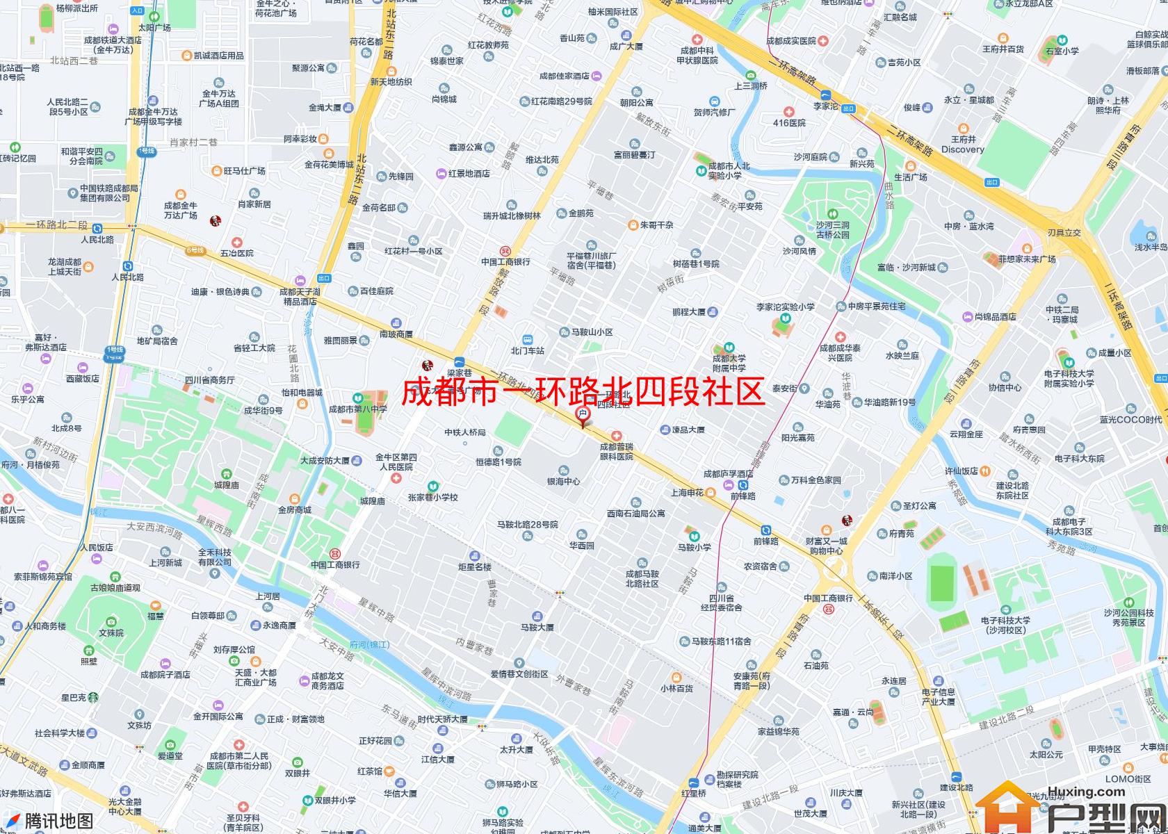 一环路北四段社区小区 - 户型网