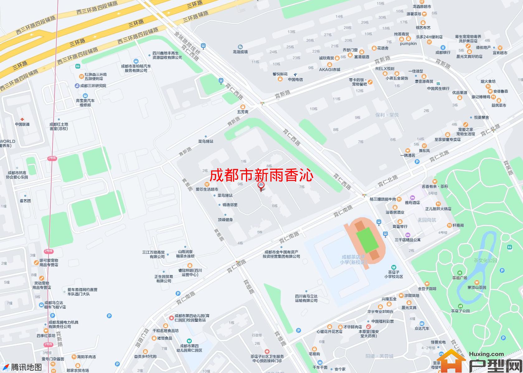 新雨香沁小区 - 户型网