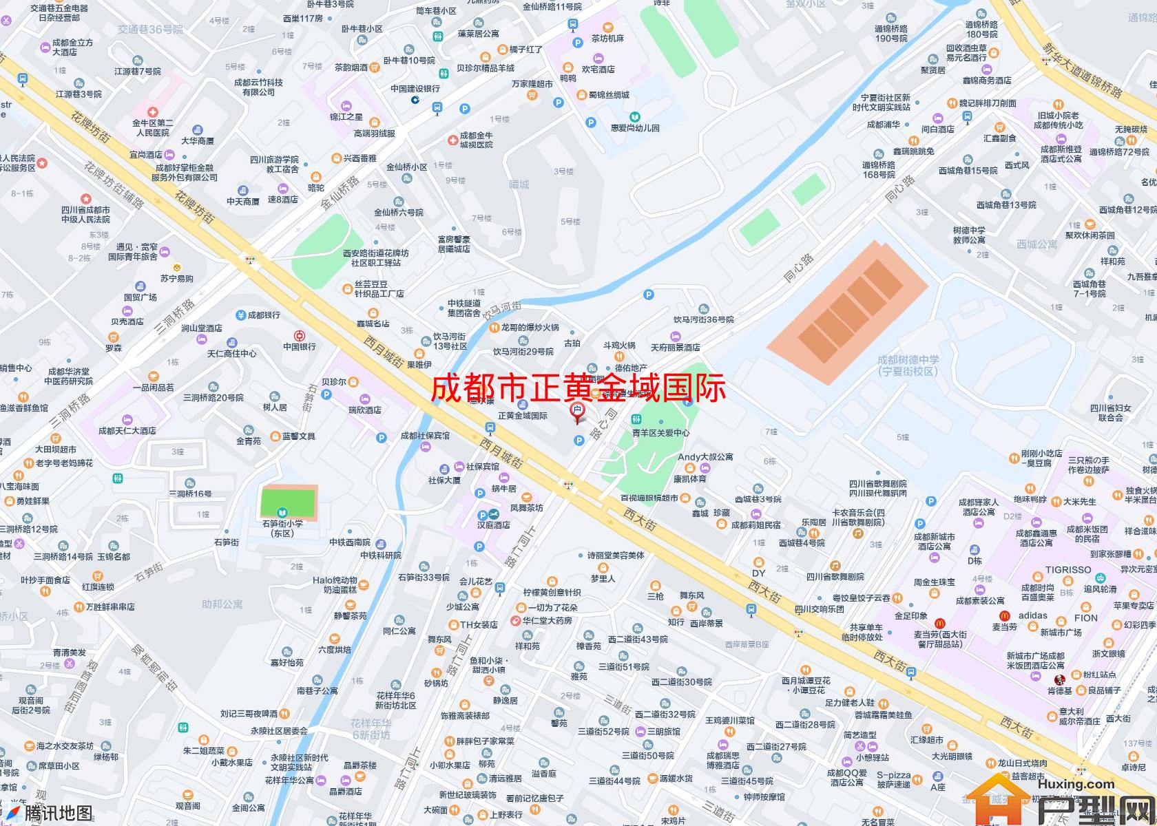 正黄金域国际小区 - 户型网