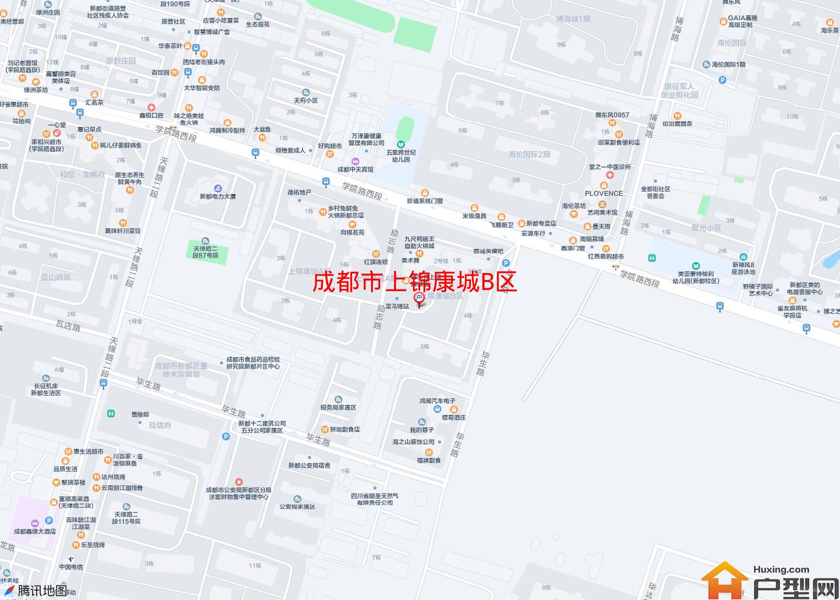 上锦康城B区小区 - 户型网
