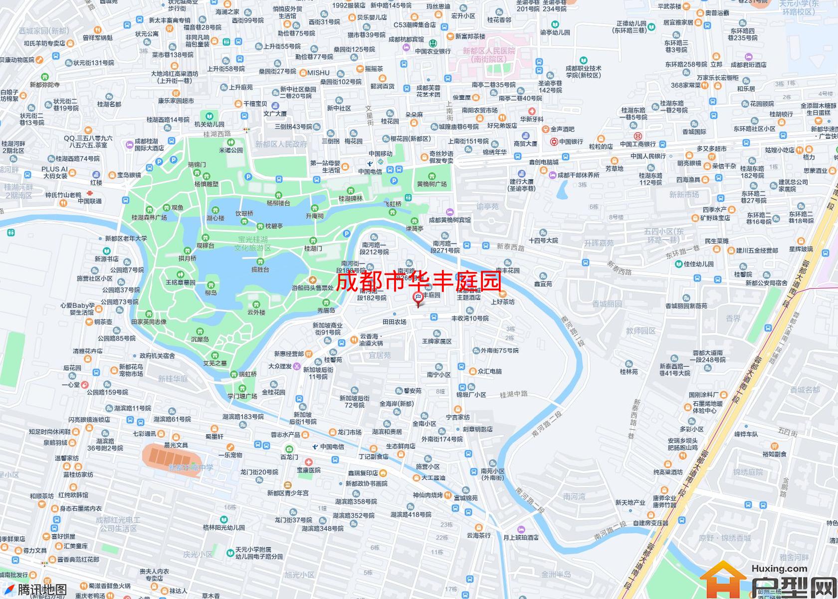 华丰庭园小区 - 户型网
