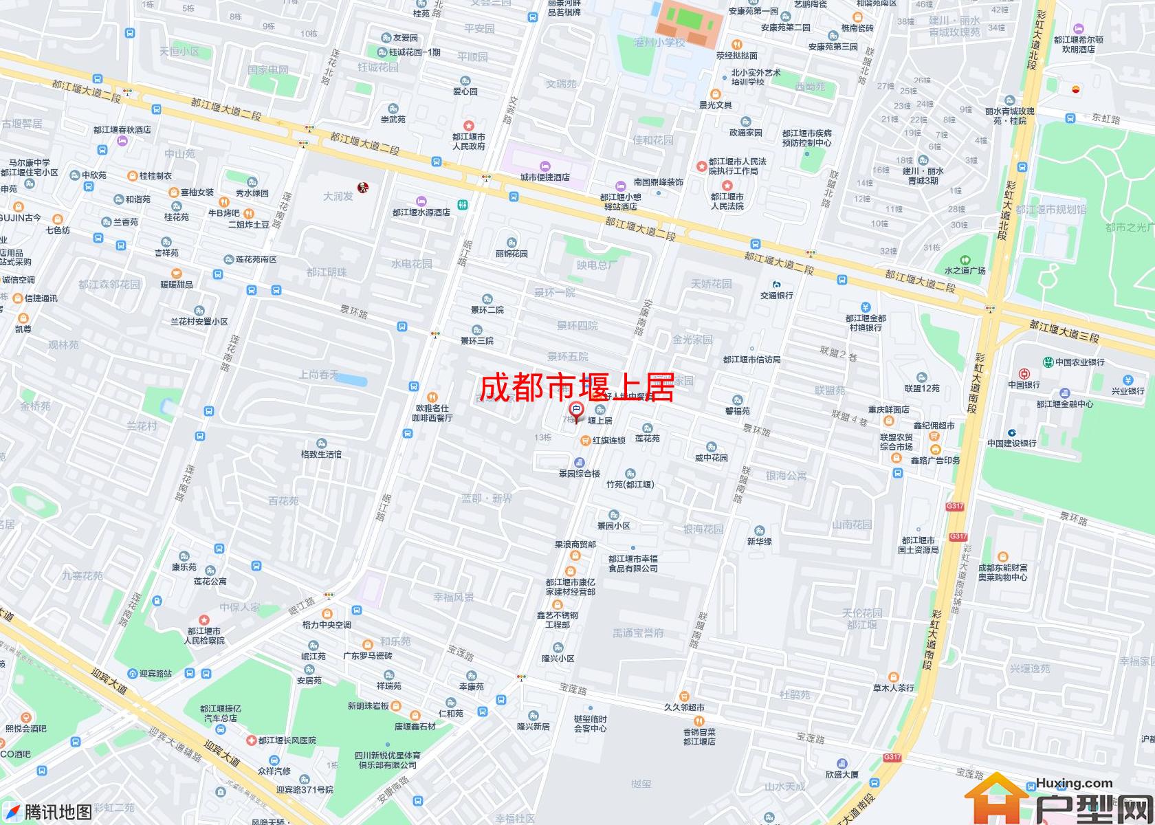 堰上居小区 - 户型网