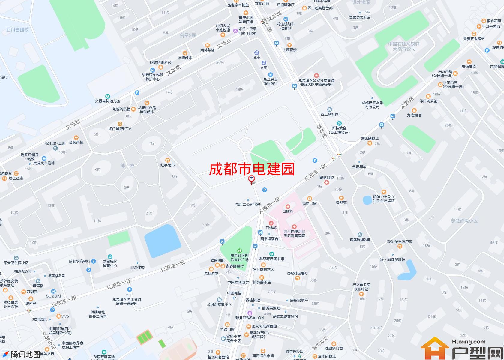 电建园小区 - 户型网