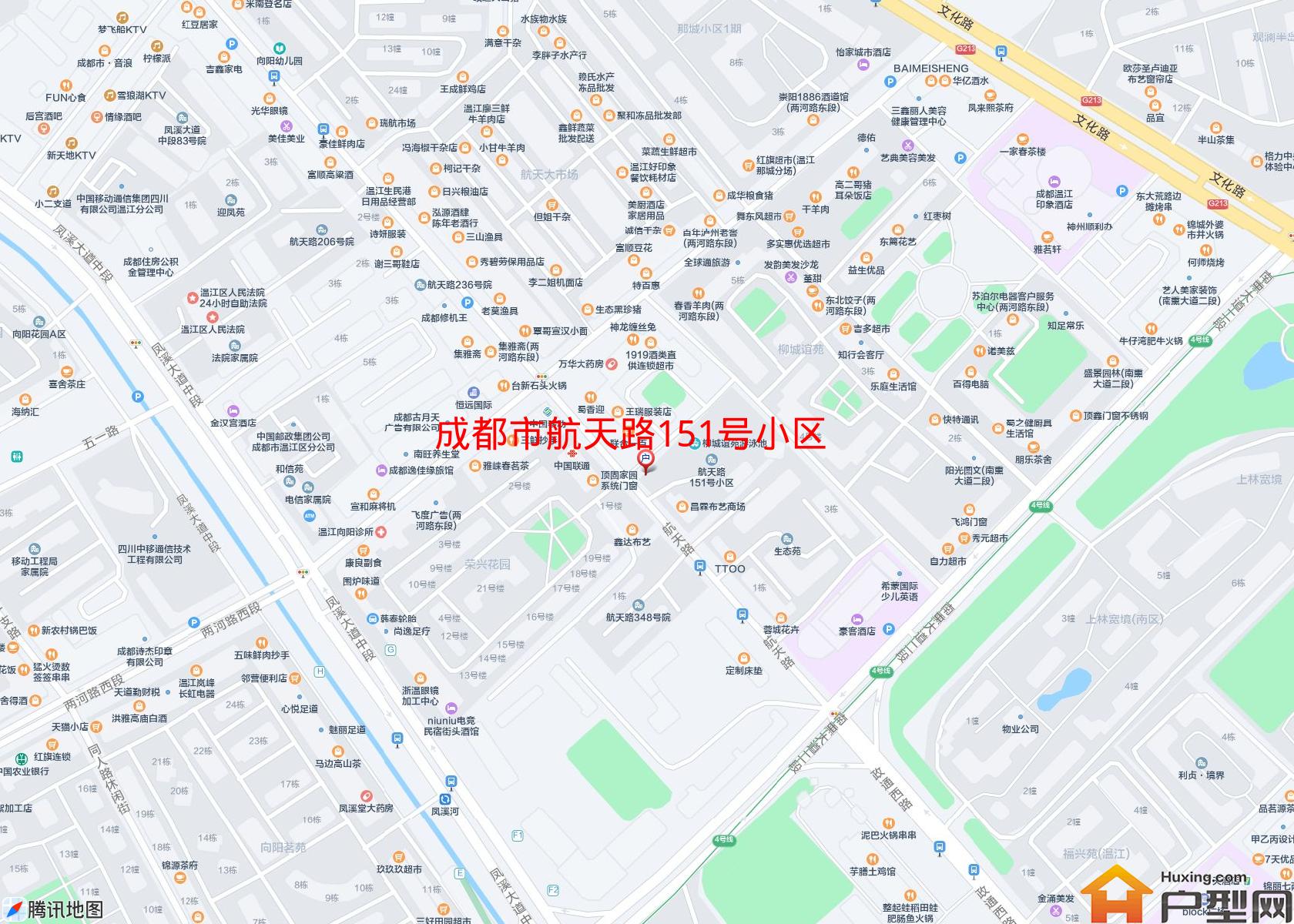 航天路151号小区小区 - 户型网