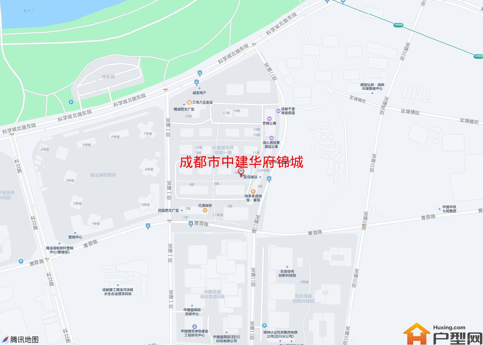 中建华府锦城小区 - 户型网