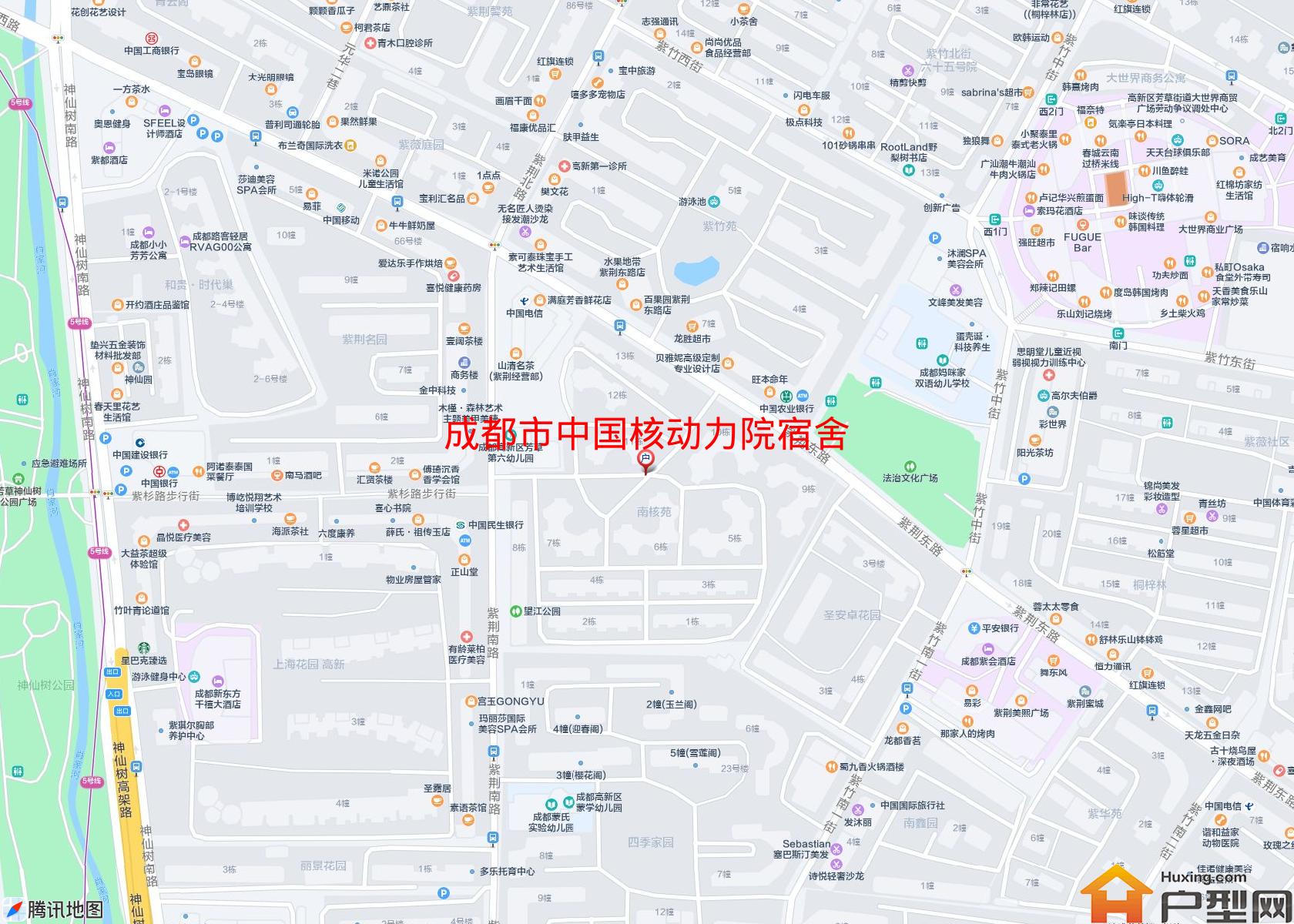 中国核动力院宿舍小区 - 户型网